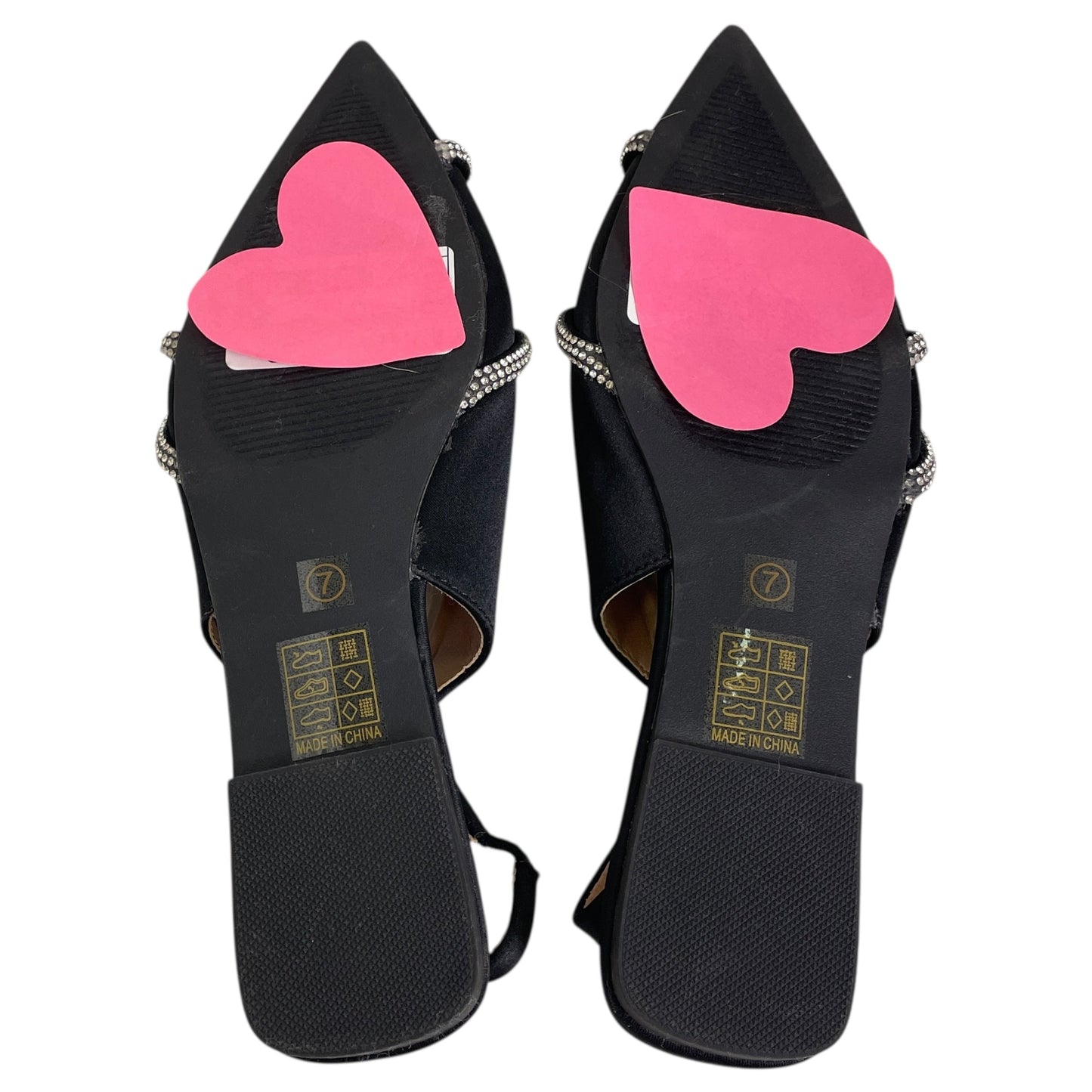 Shoes Flats By Journee In Black, Size:7.5