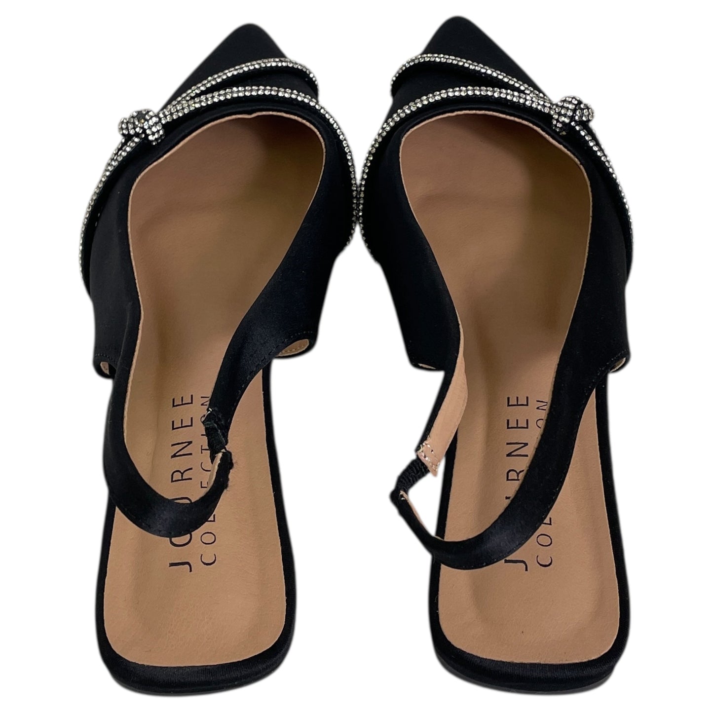 Shoes Flats By Journee In Black, Size:7.5