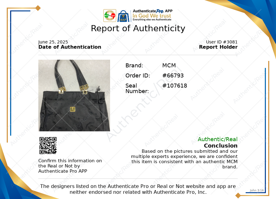 Tote Luxury Designer By Mcm, Size: Medium
