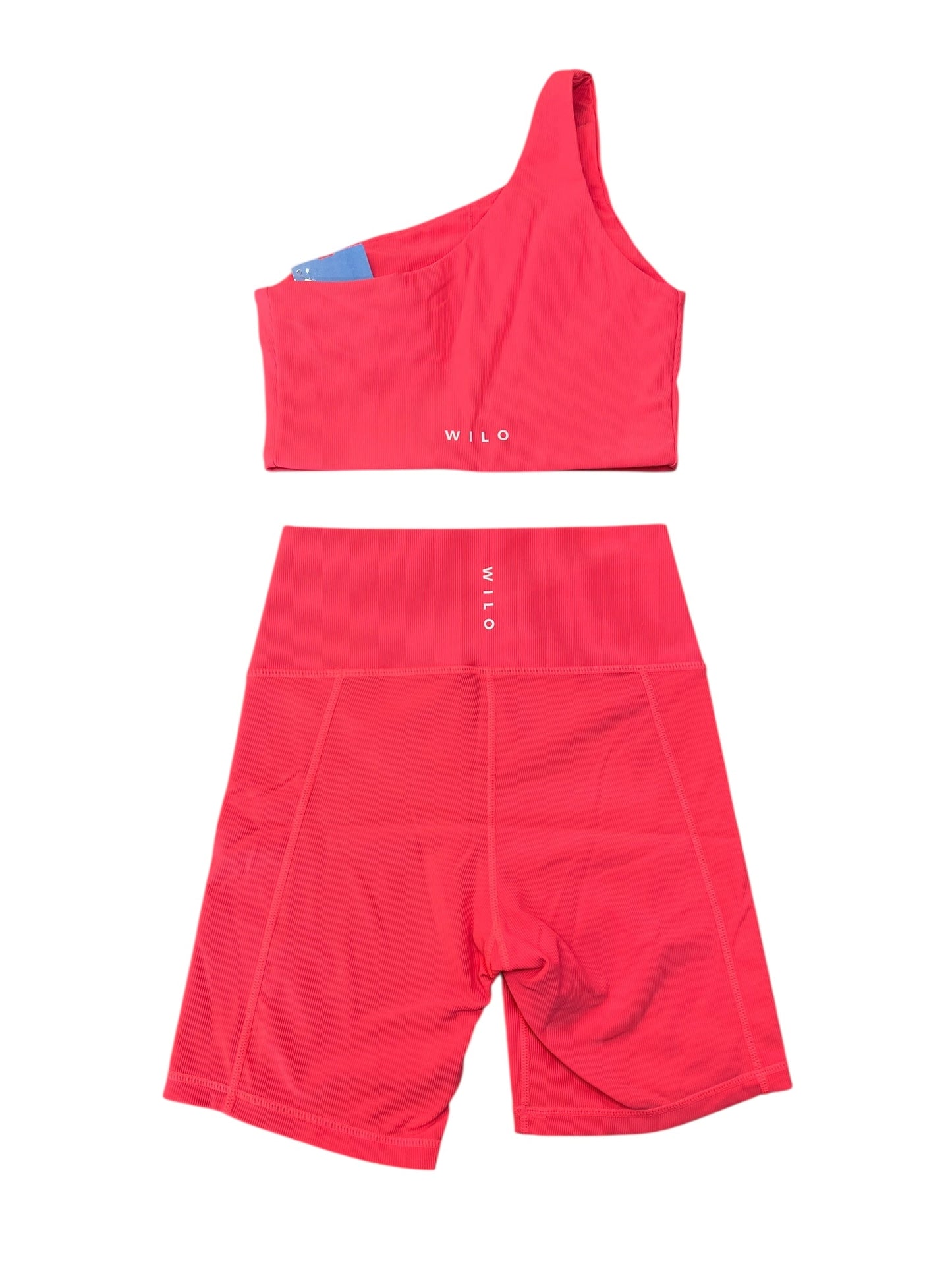 Athletic Shorts 2Pc By Wilo In Pink, Size:S