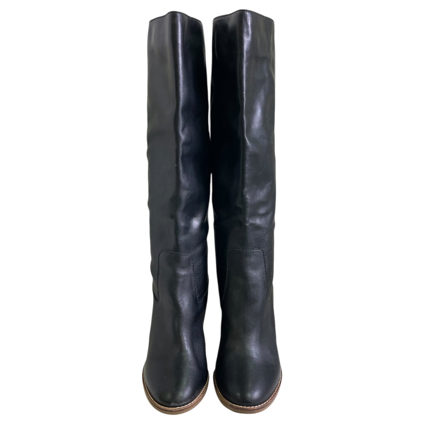 BOOTS KNEE HEELS by MADEWELL In BLACK, Size: 8.5
