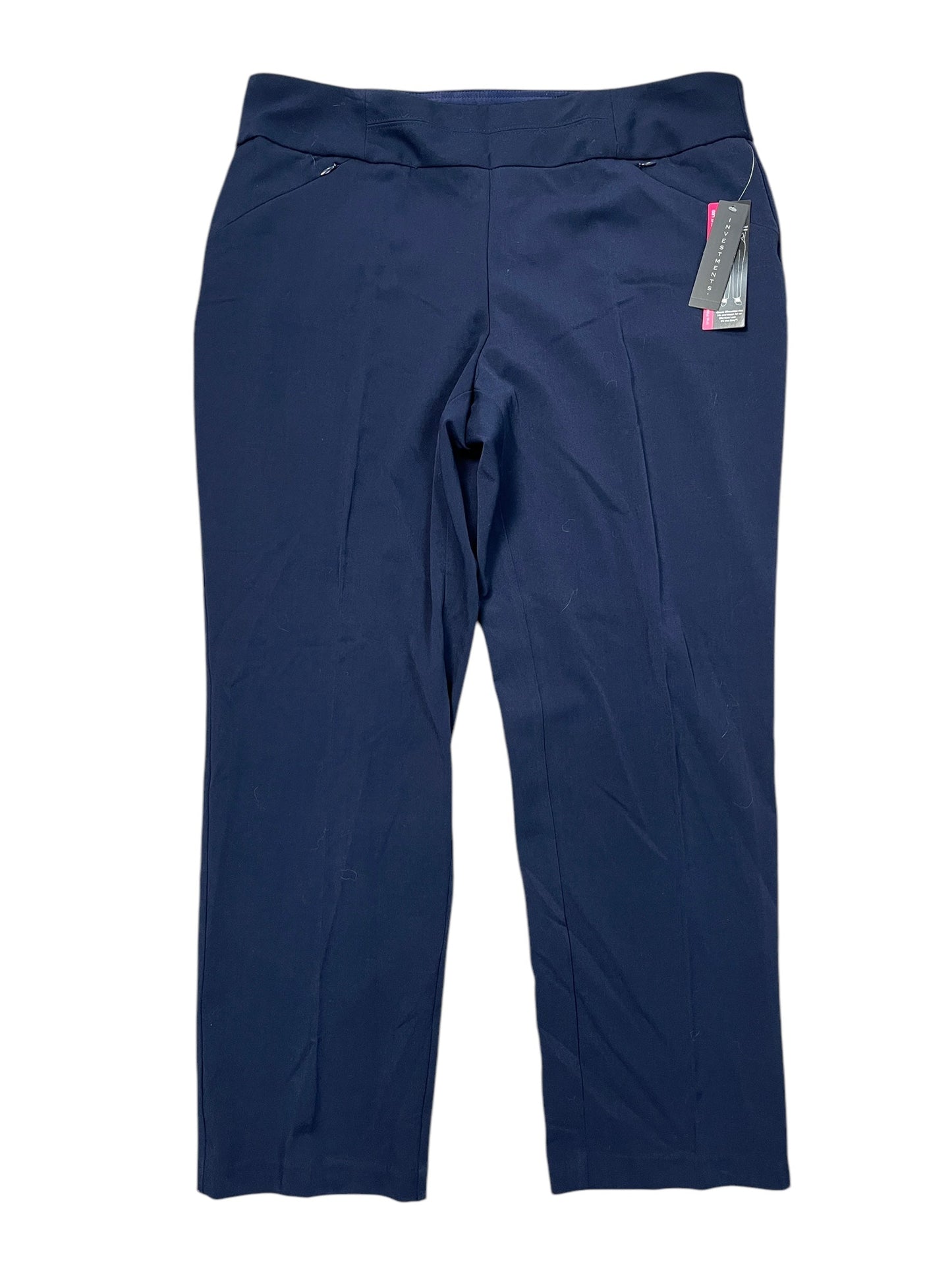 Pants Cropped By Investments In Navy, Size:Xl