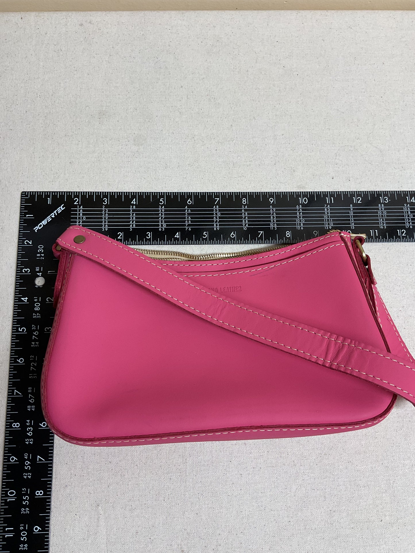 Handbag By Portland Leather In Pink, Size:Small