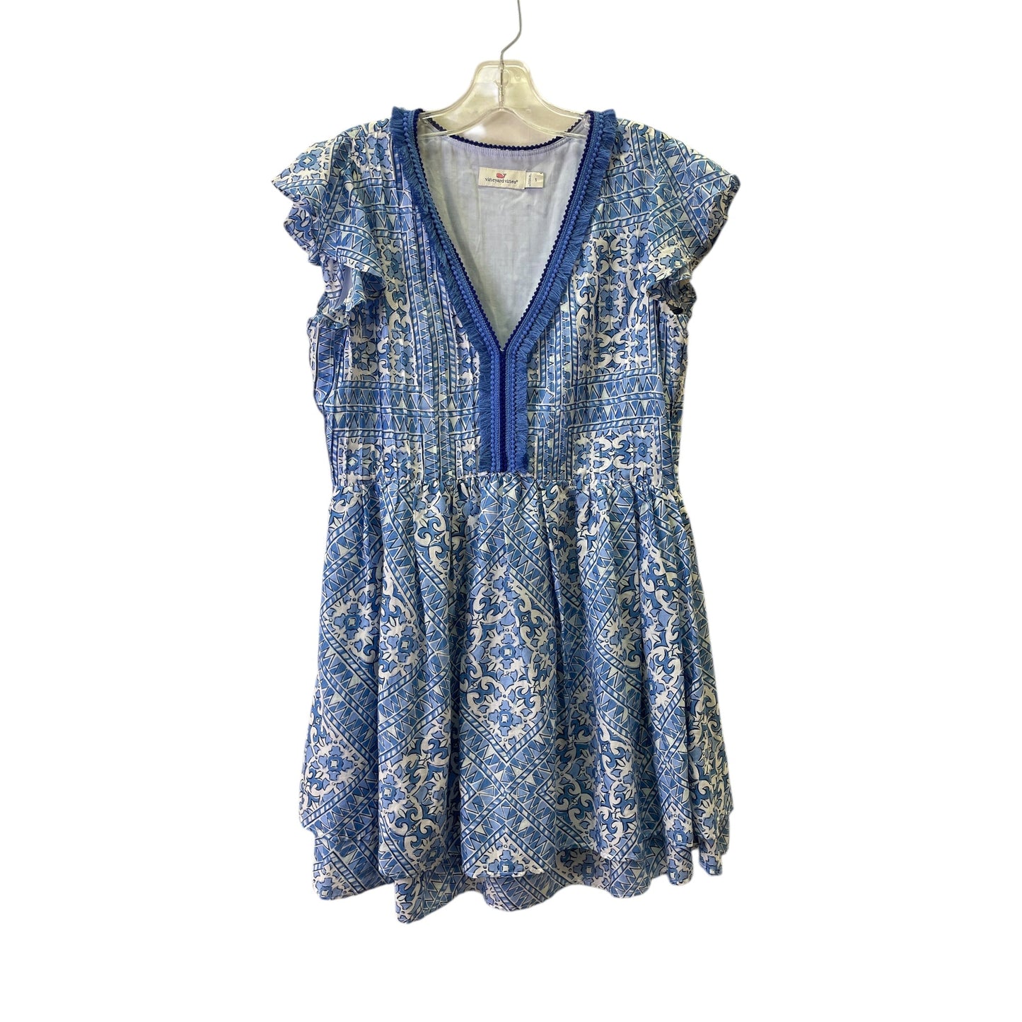 Dress Casual Short By Vineyard Vines In Blue, Size:S
