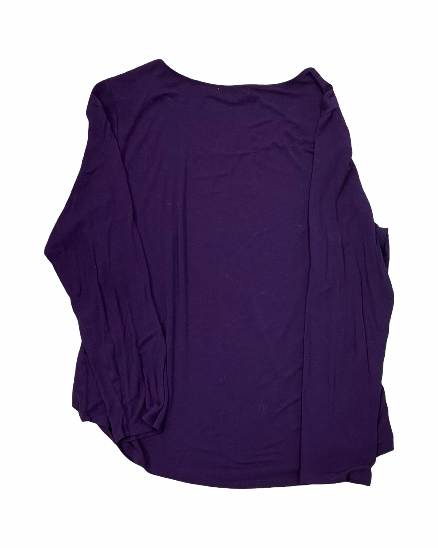 Top Ls By Calvin Klein In Purple, Size:Xl
