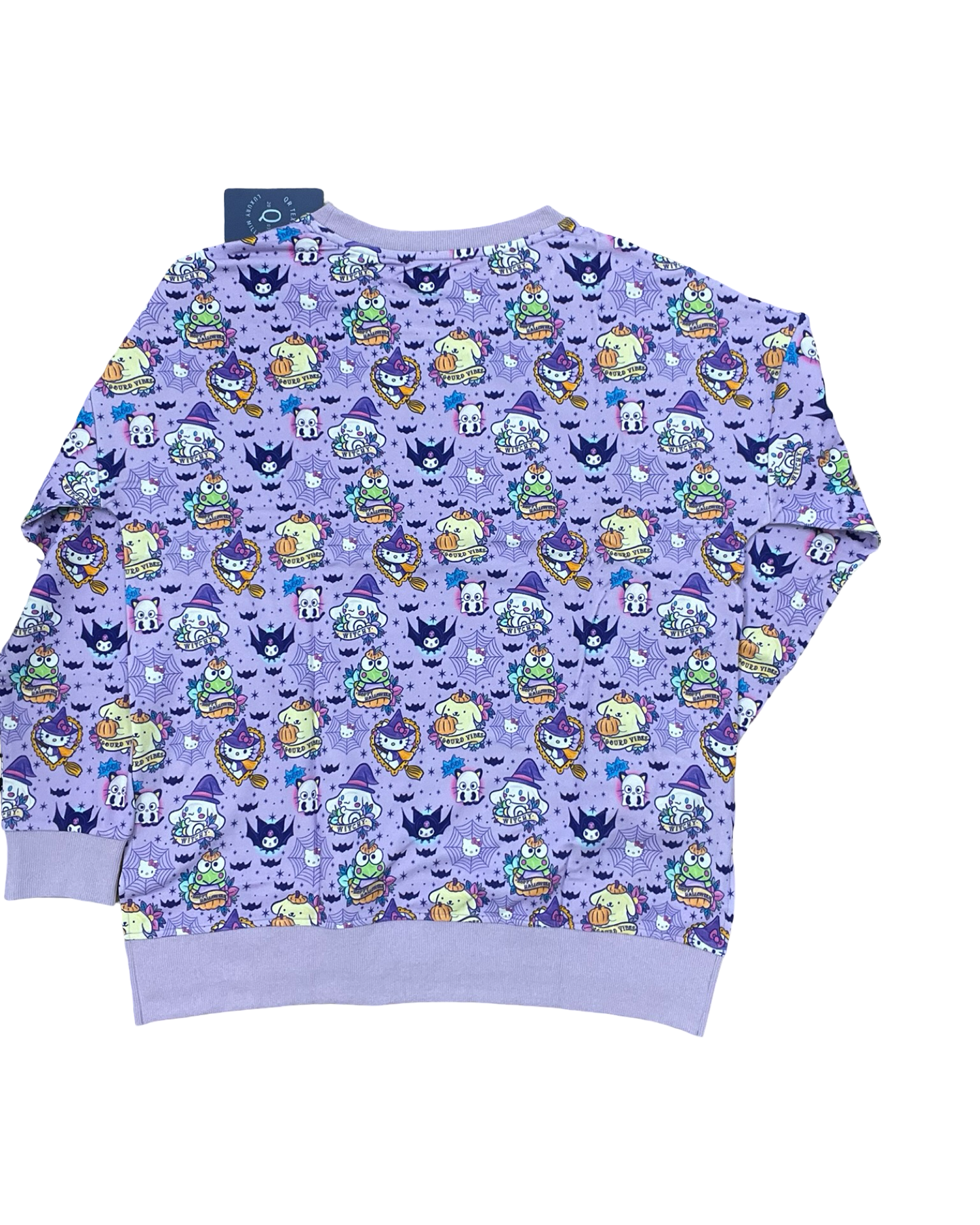 Sweatshirt Crewneck By Clothes Mentor In Purple, Size:M