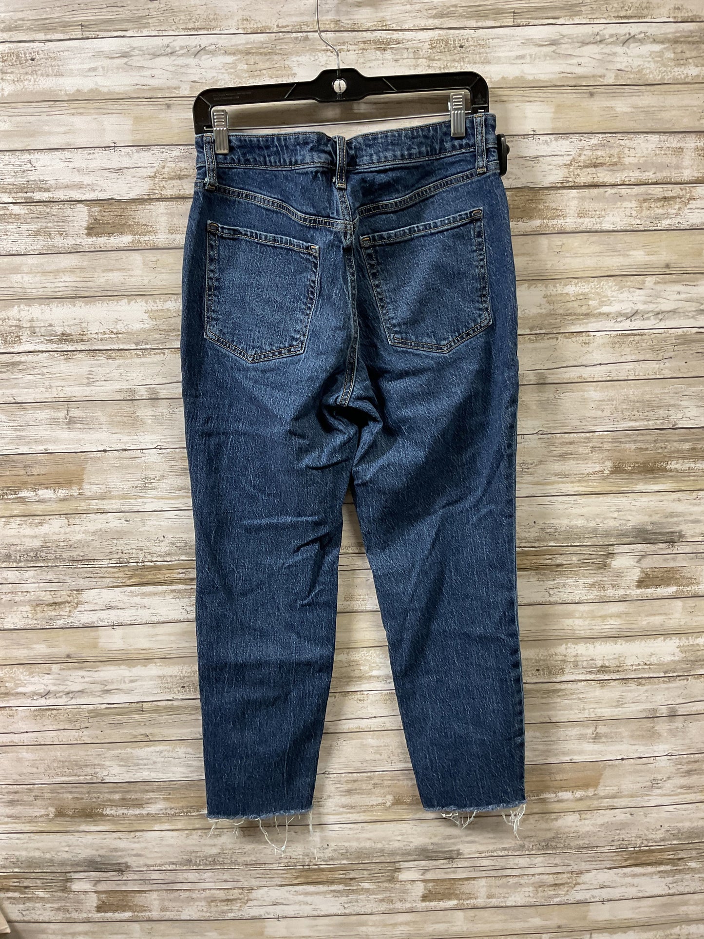 Jeans Straight By Old Navy In Blue Denim, Size:8