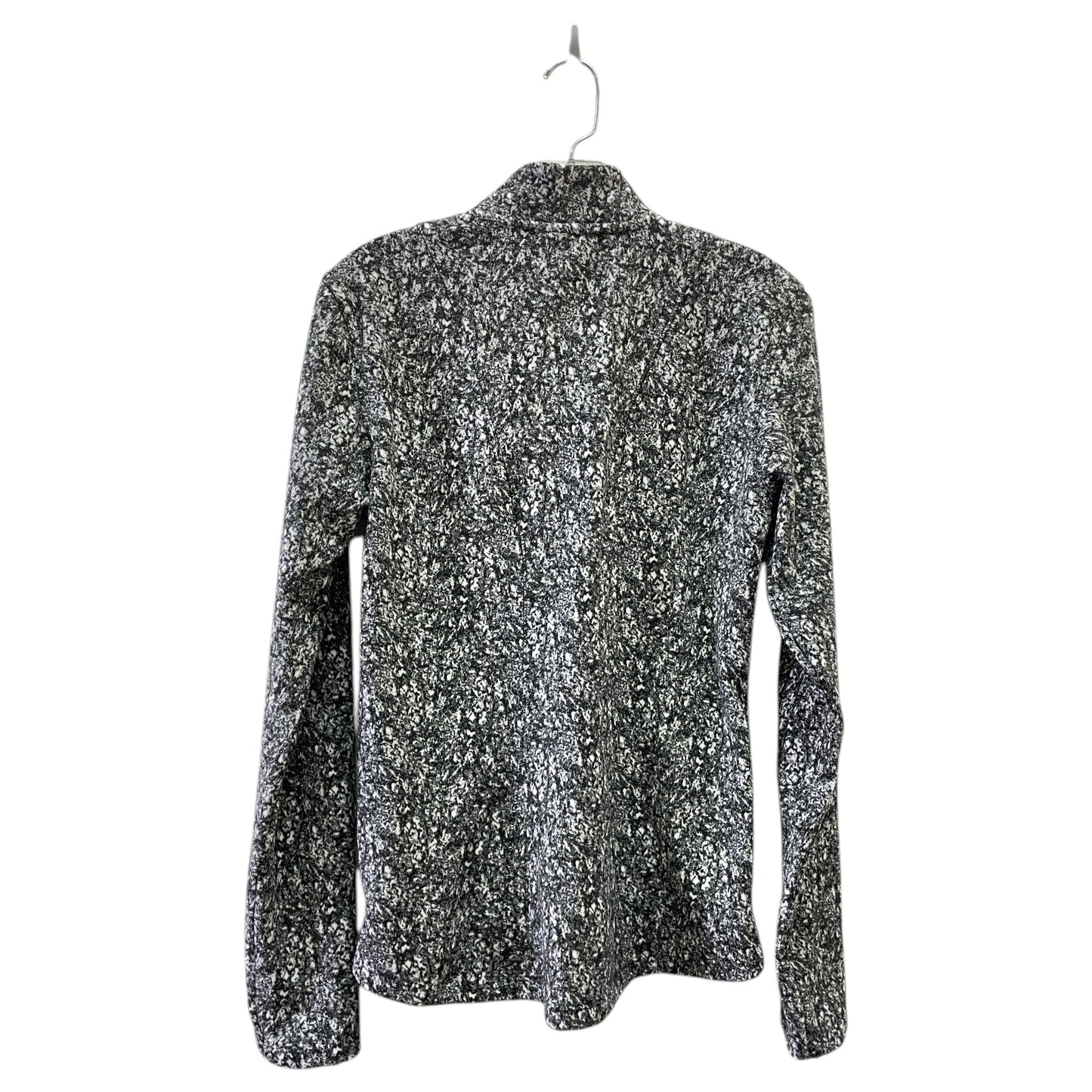 Athletic Jacket By Spyder In Black & White, Size:M