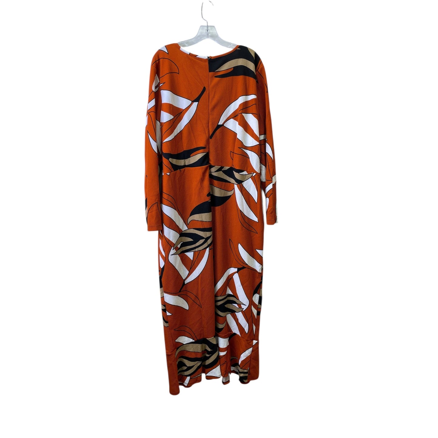 Dress Casual Maxi By Ashley Stewart In Orange, Size:3
