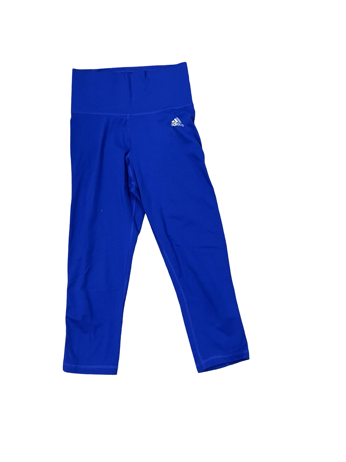 Athletic Capris By Adidas In Blue, Size:Xs