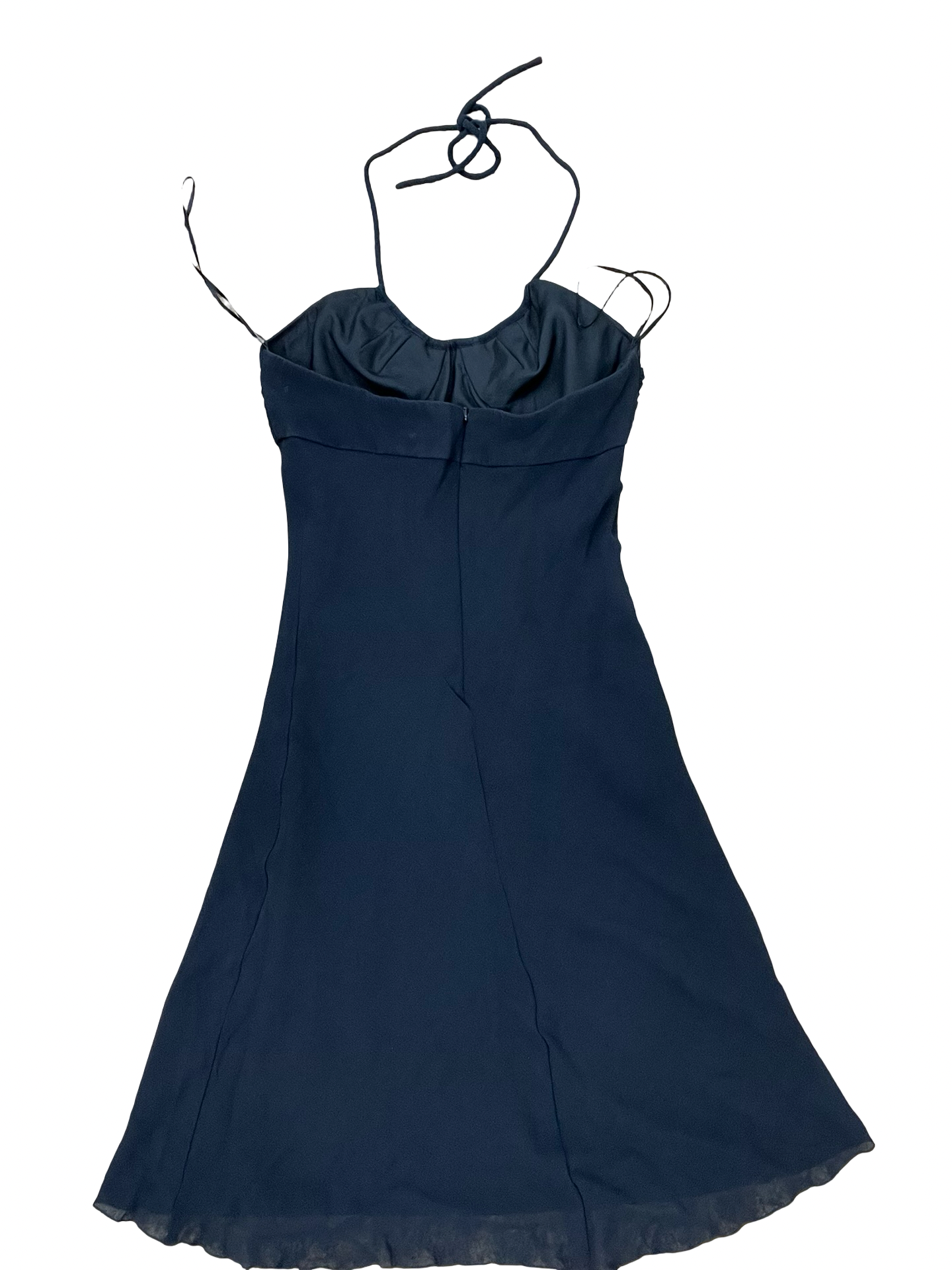 Dress Casual Midi By Express In Black, Size:2