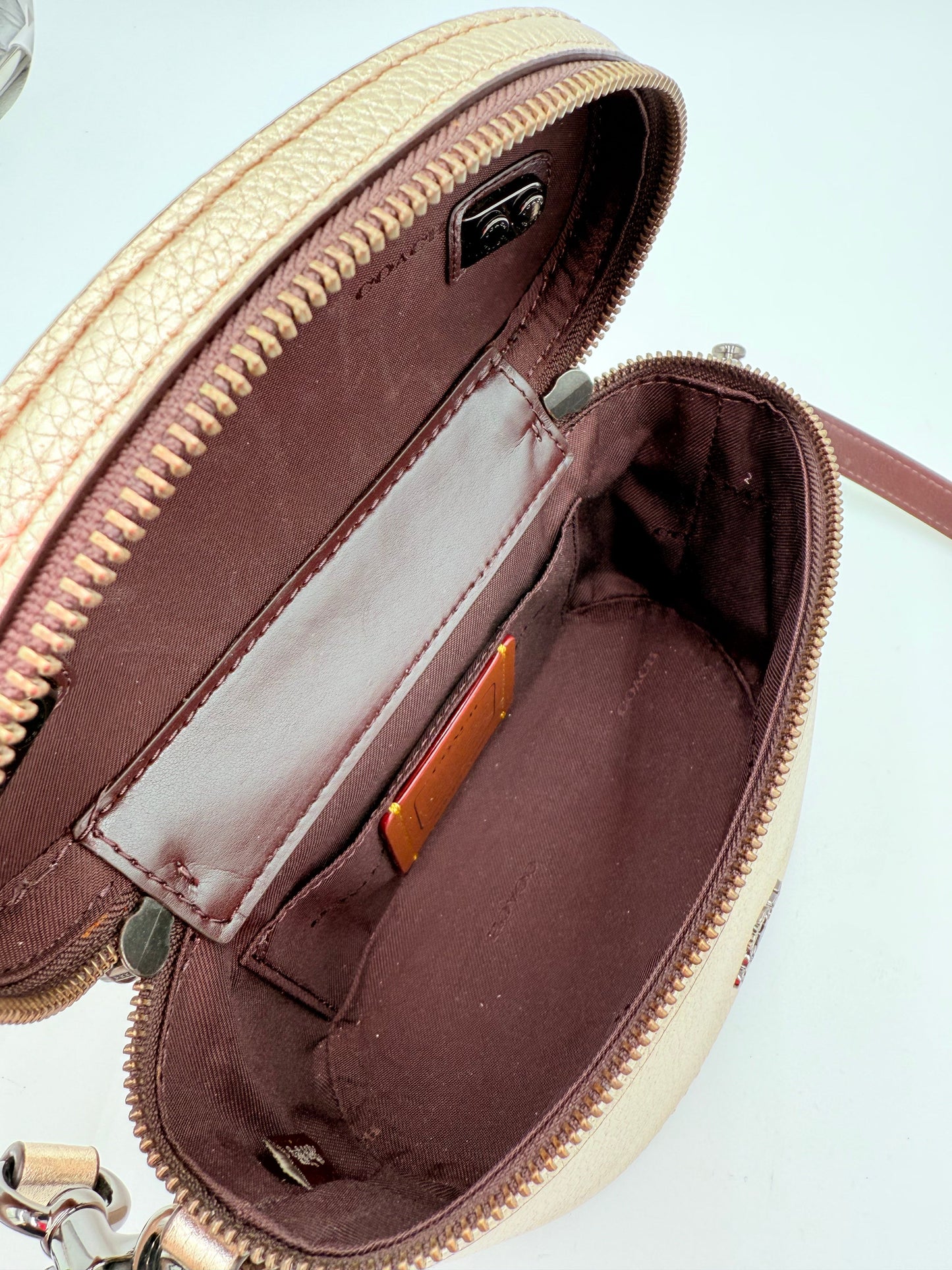 Crossbody Designer By Coach, Size: Small