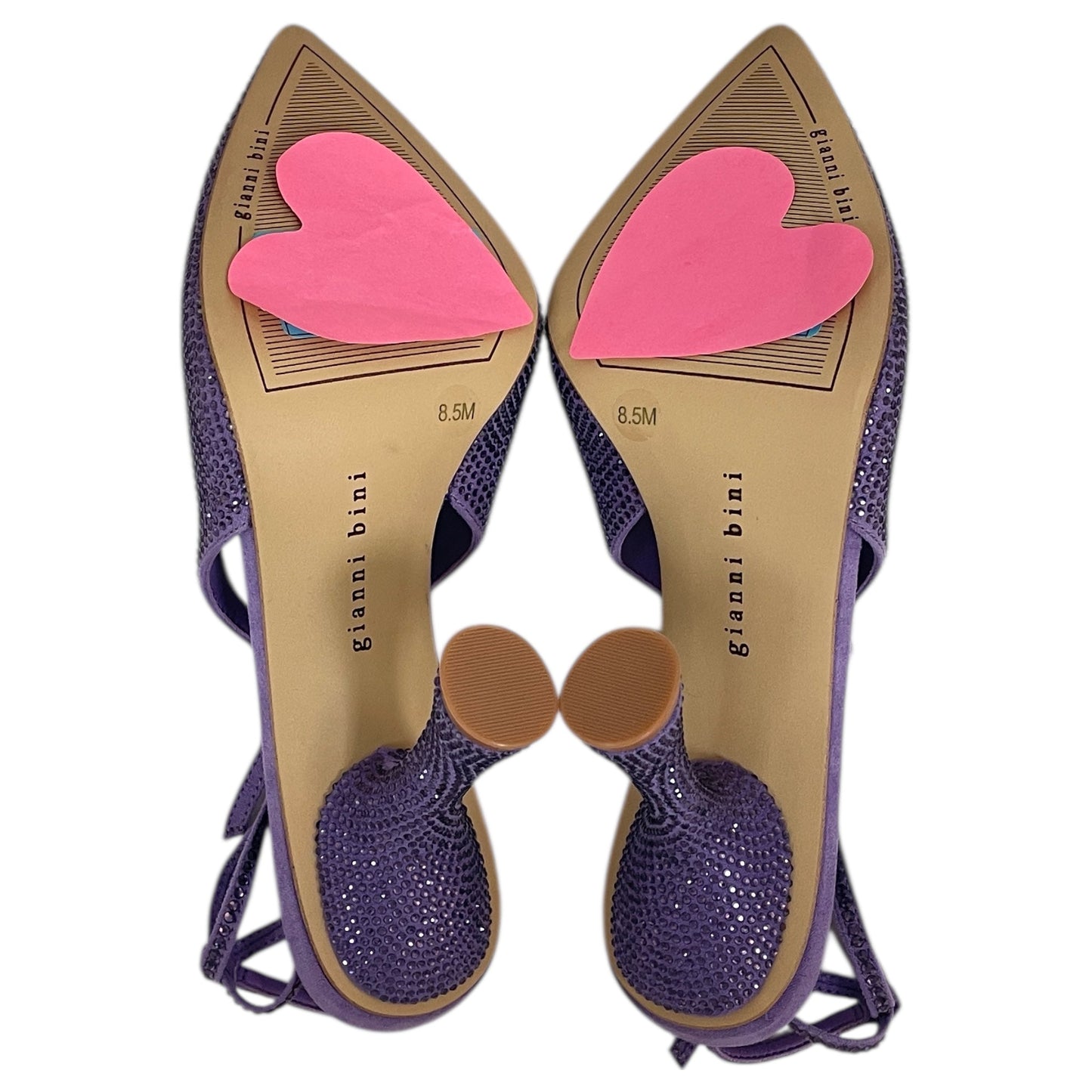 Shoes Heels Block By Gianni Bini In Purple, Size:8.5