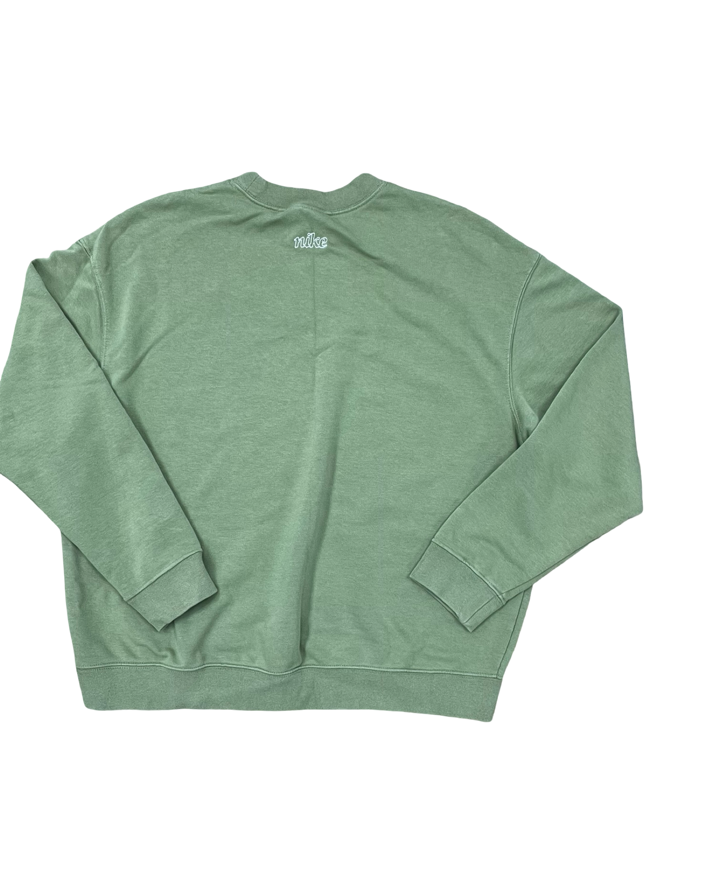 Athletic Sweatshirt Crewneck By Nike In Green, Size:S