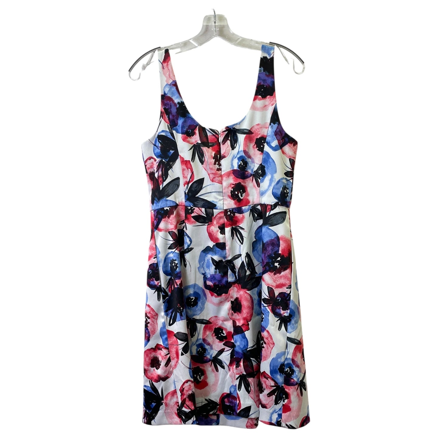 Dress Party Short By Carmen By Carmen Marc Valvo In Blue & Red & White, Size:8