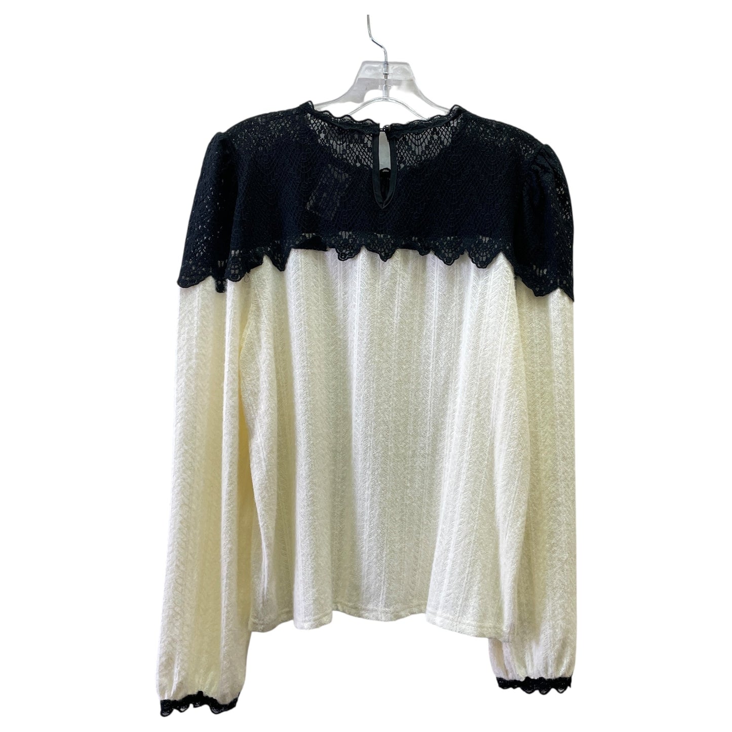 Sweater By Bluivy In Black & White, Size:L