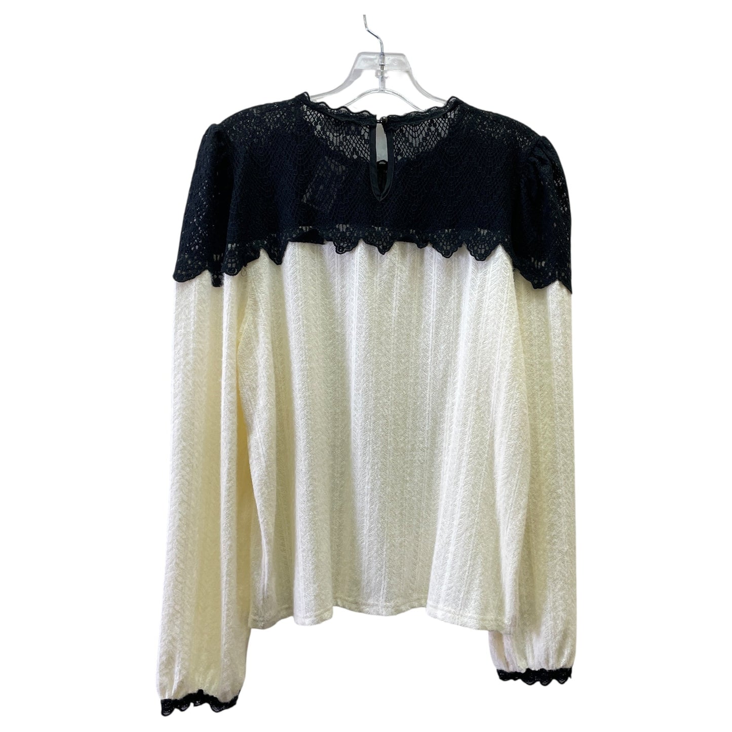 Sweater By Bluivy In Black & White, Size:L