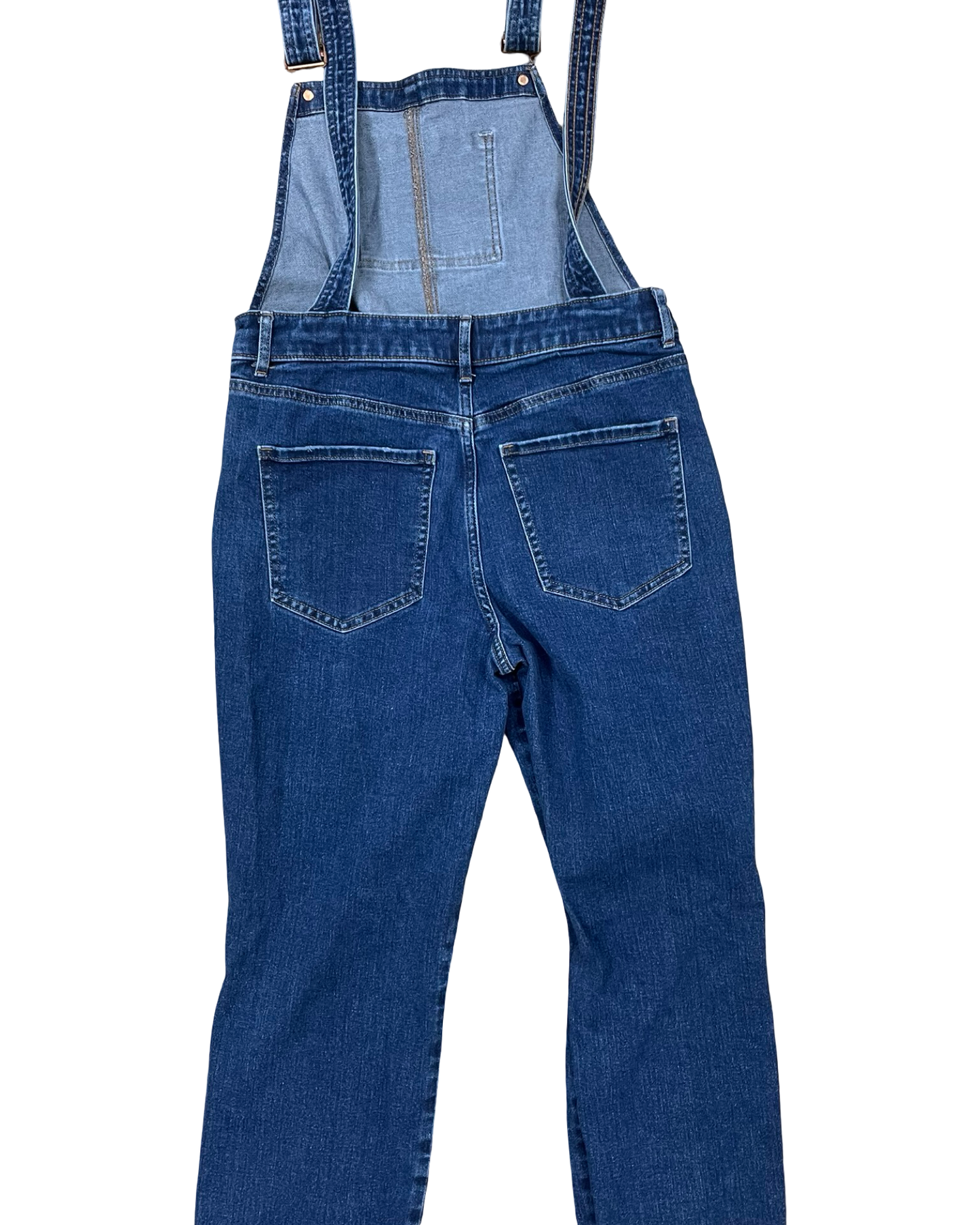 Overalls By Express In Blue Denim, Size:S