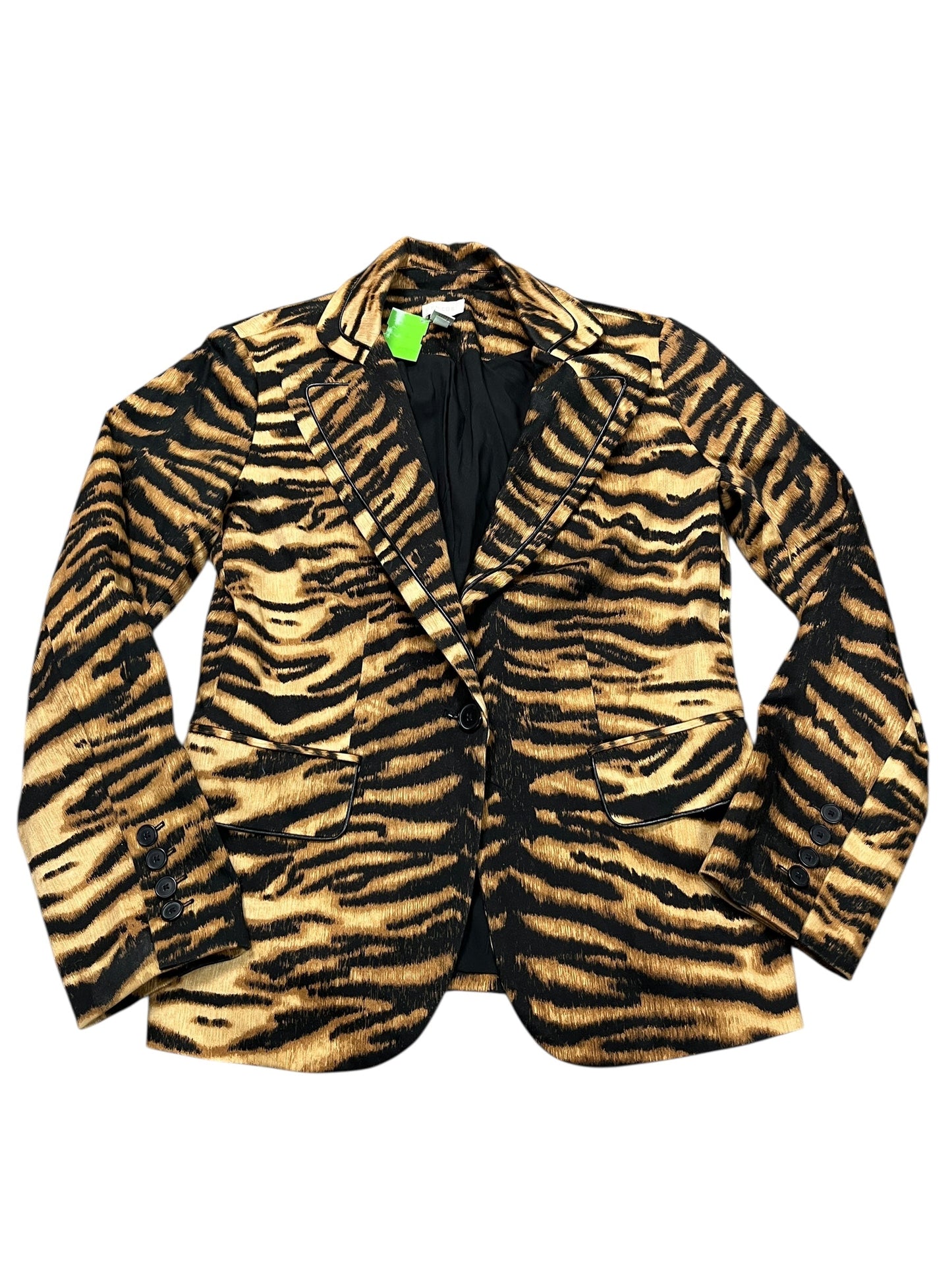 Blazer By Chicos In Animal Print, Size:S