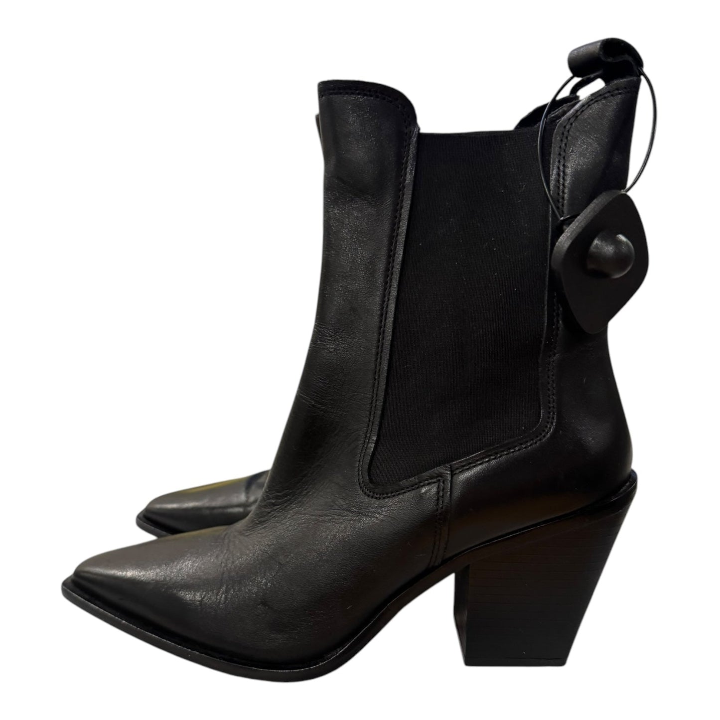 Boots Ankle Heels By Chinese Laundry In Black, Size:8