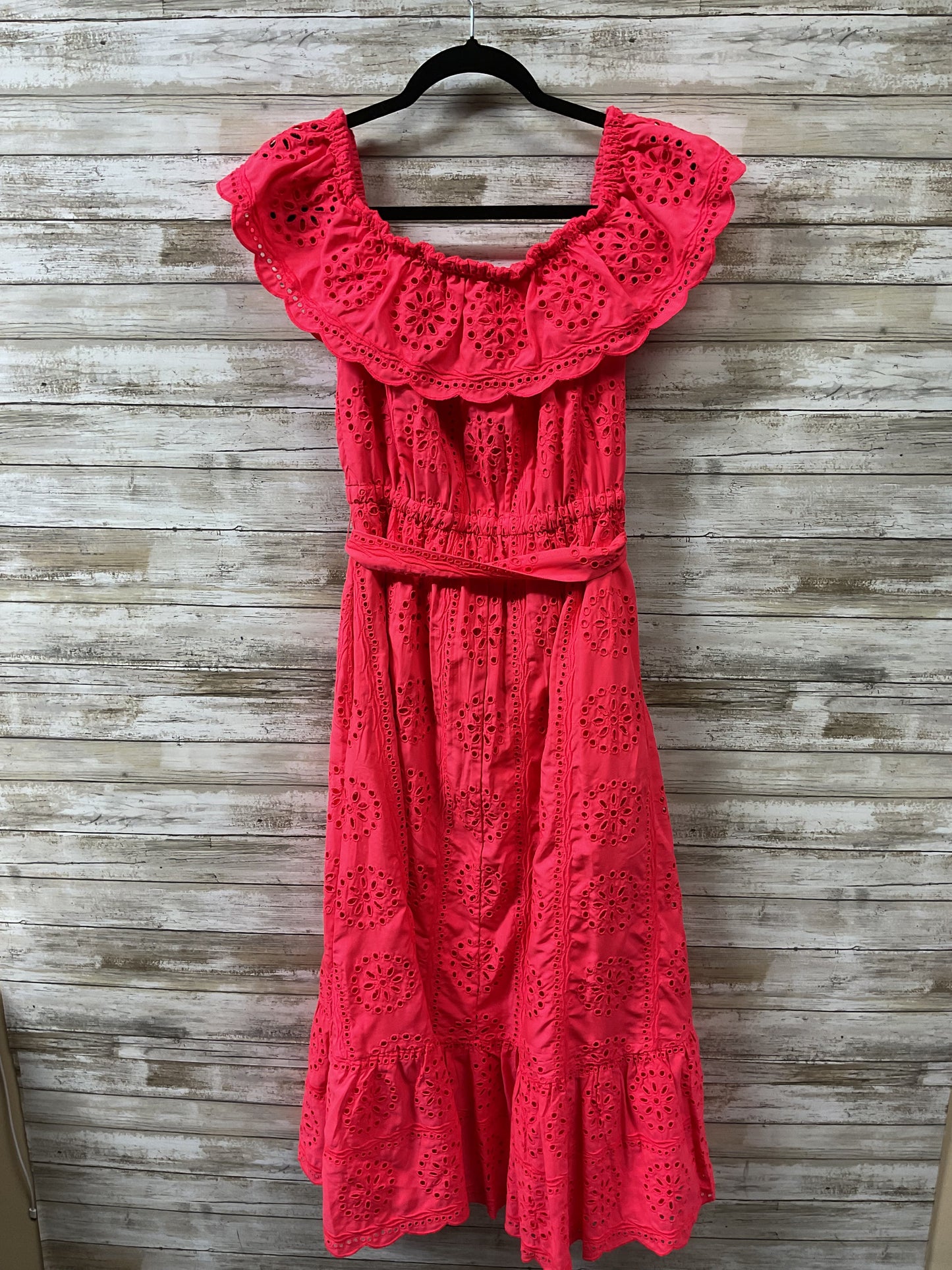 Dress Designer By Lilly Pulitzer In Coral, Size:M