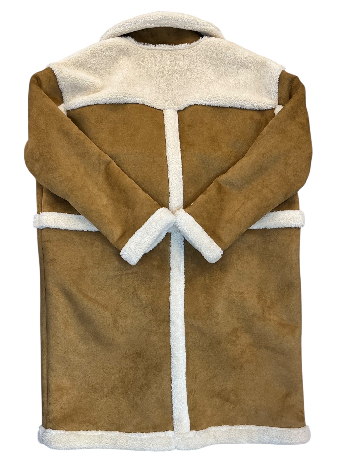 Jacket Faux Fur & Sherpa By Blanknyc In Tan, Size:S