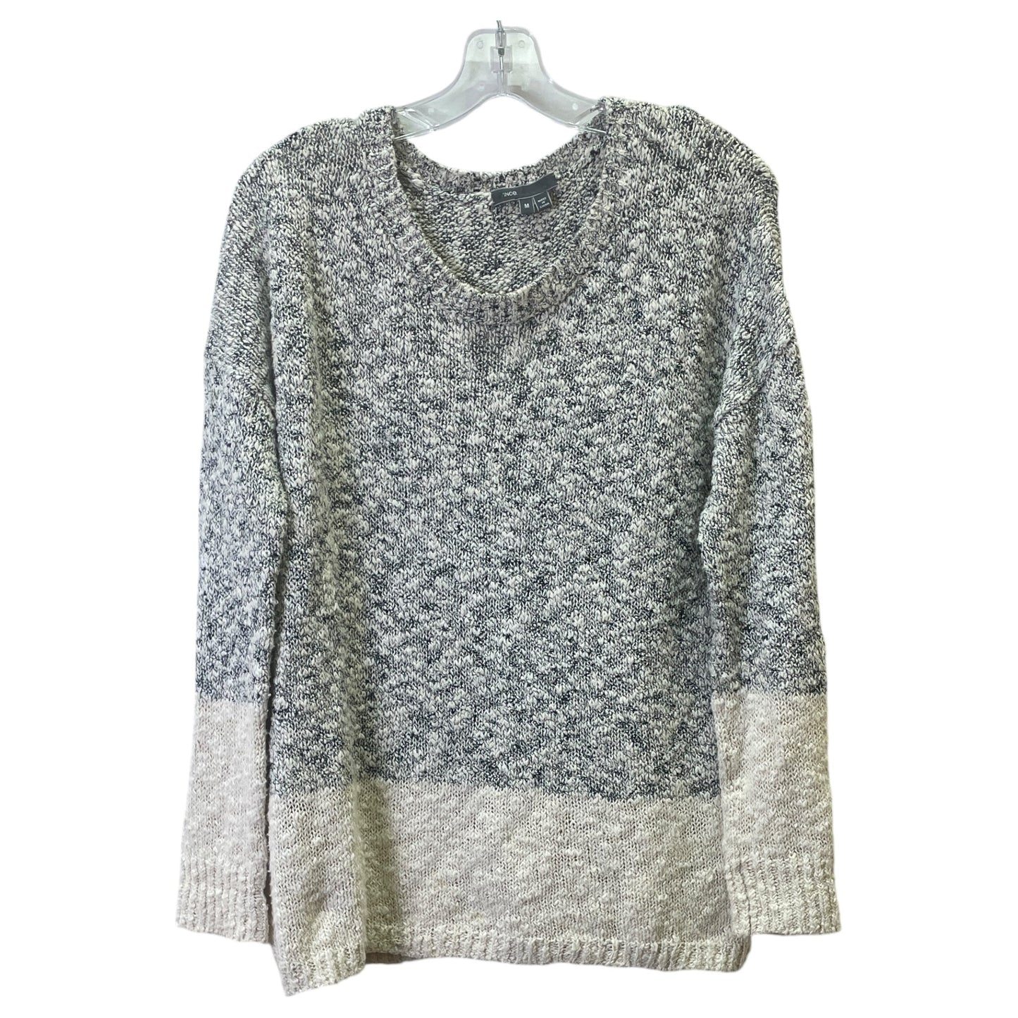 Sweater By Vince In Black & White, Size:M