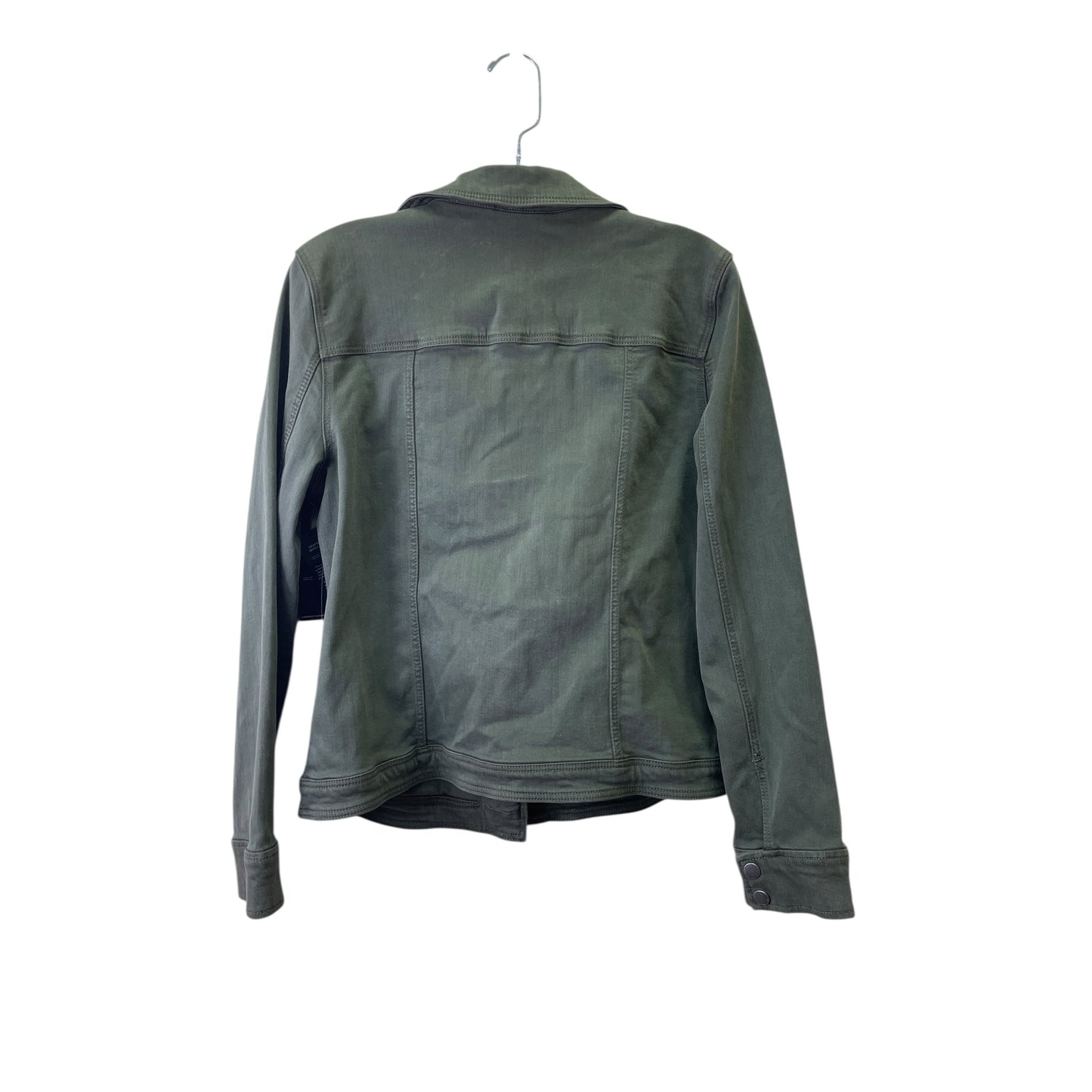 Jacket Moto By Liverpool In Green, Size:L