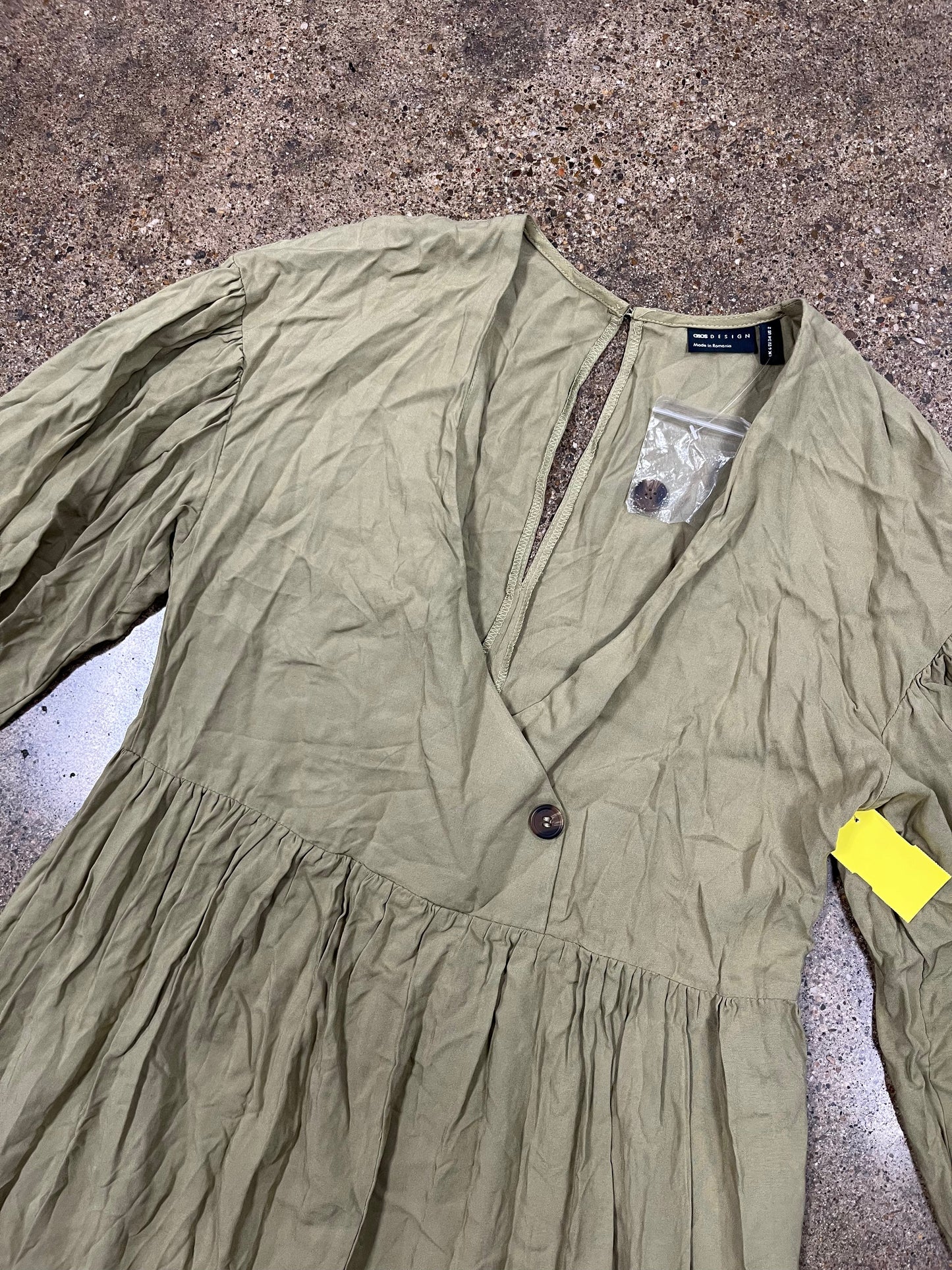 Jumpsuit By Asos In Green, Size:Xs