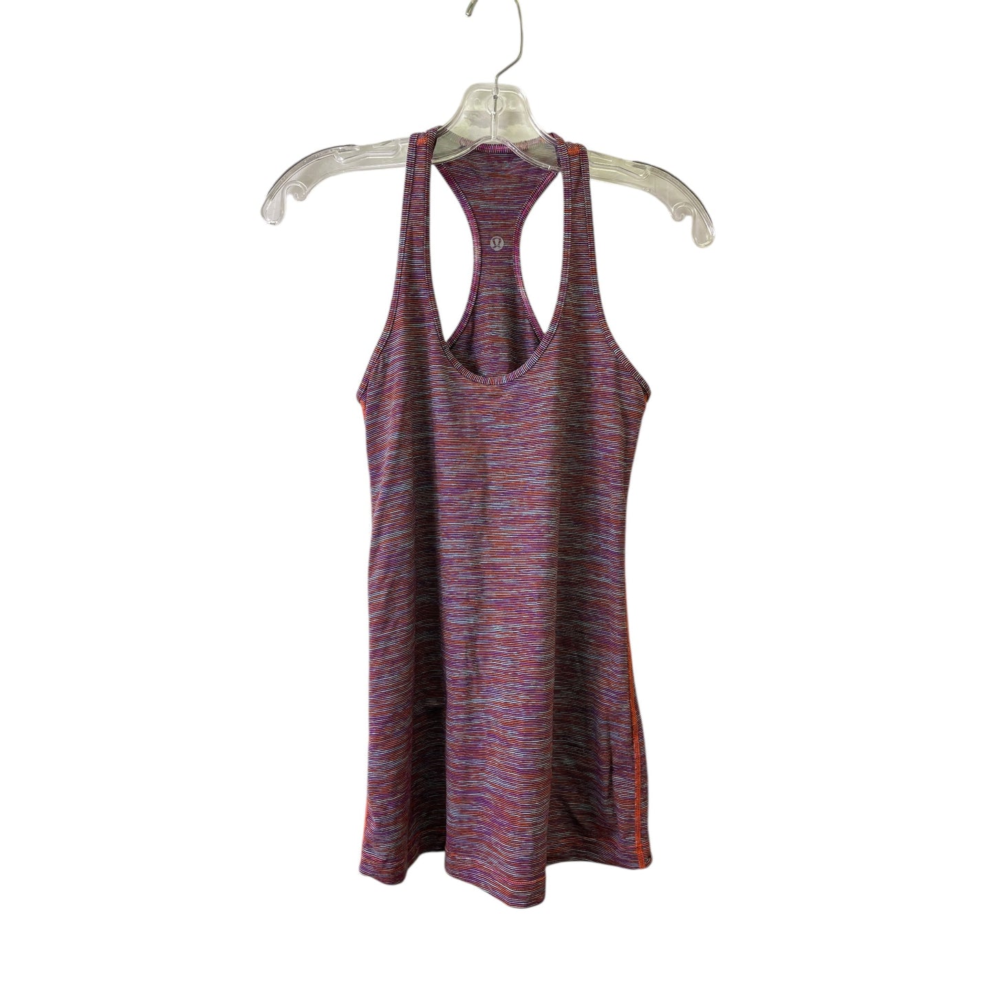 Athletic Tank Top By Lululemon In Blue & Orange, Size:S