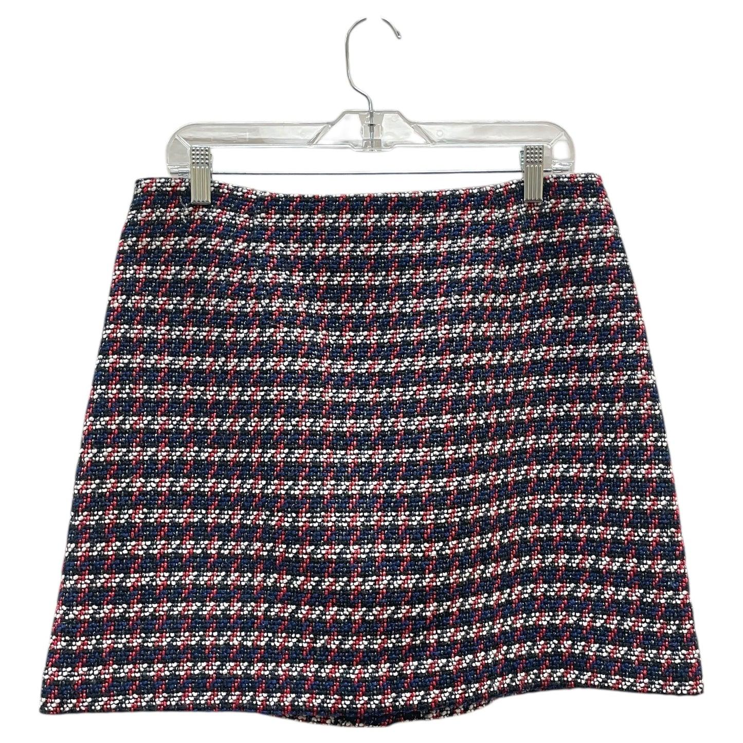 Skirt Mini & Short By Loft In Blue & Red, Size:10P