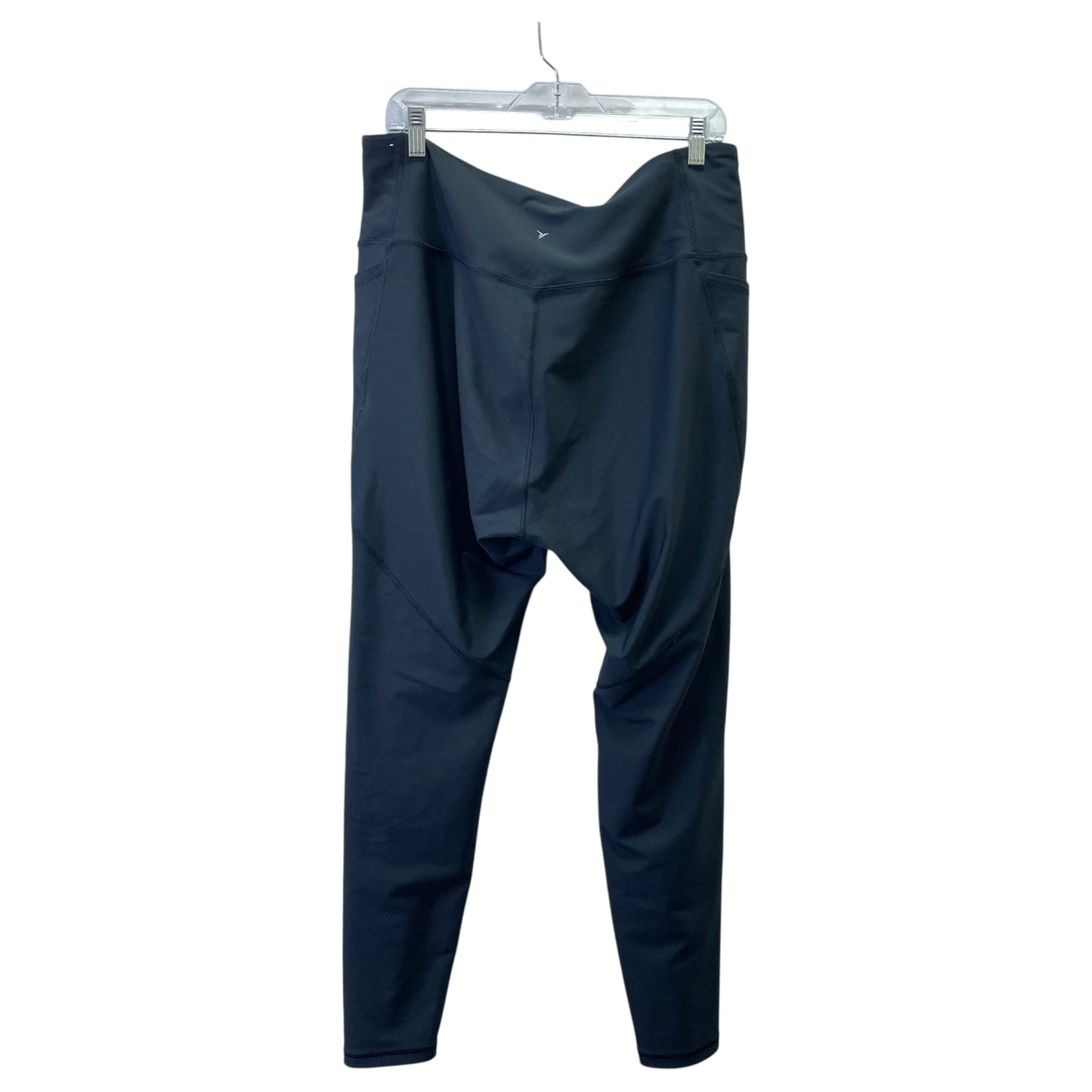 Athletic Leggings By Old Navy In Black, Size:1X