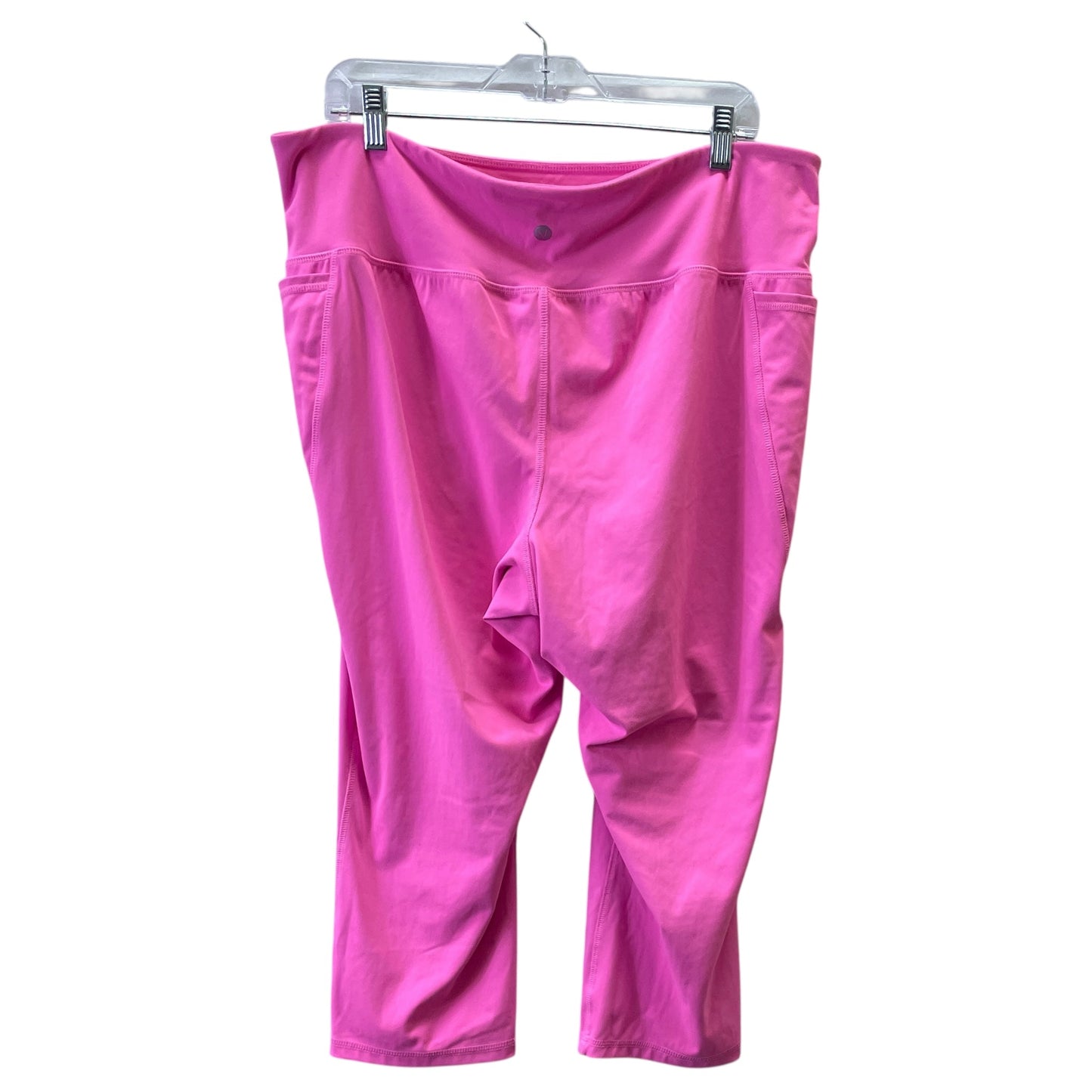 Athletic Leggings By Livi Active In Pink, Size:1X
