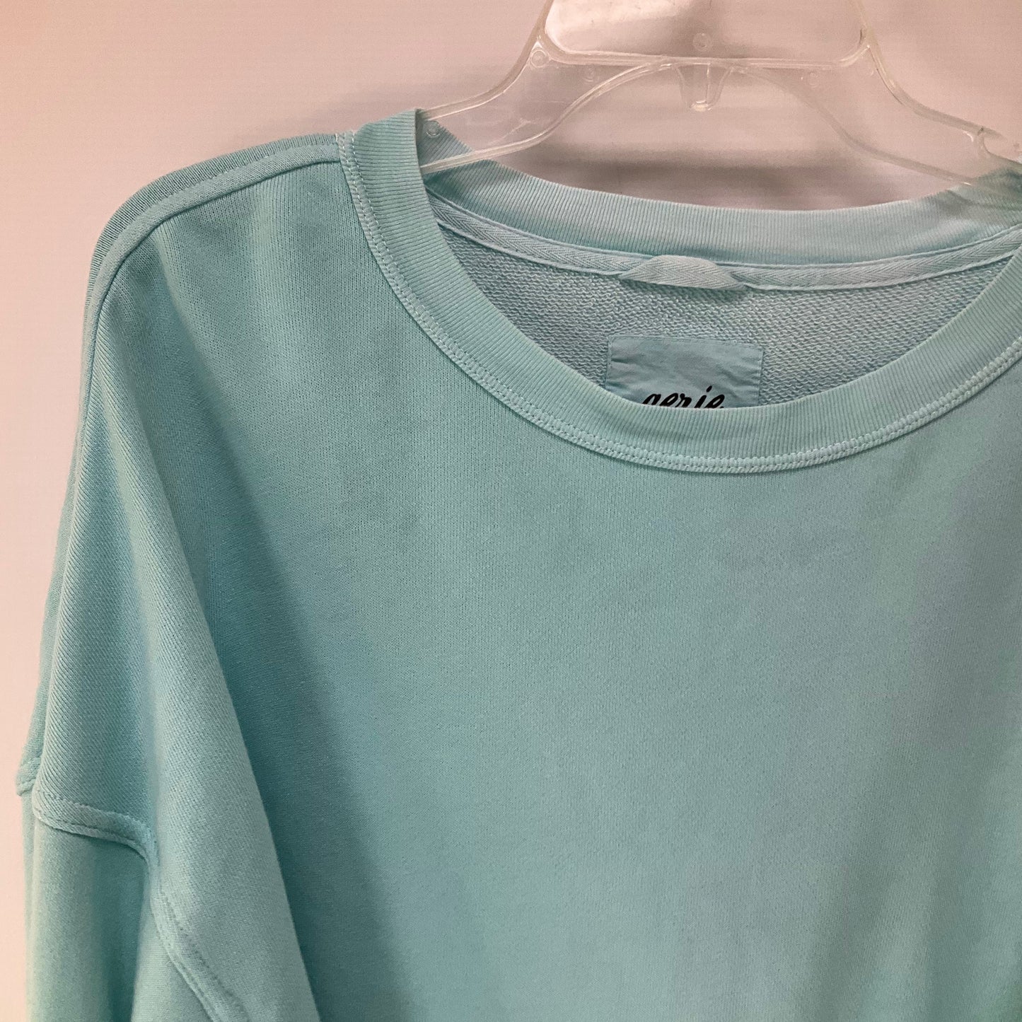 Sweatshirt Crewneck By Aerie In Blue, Size: L