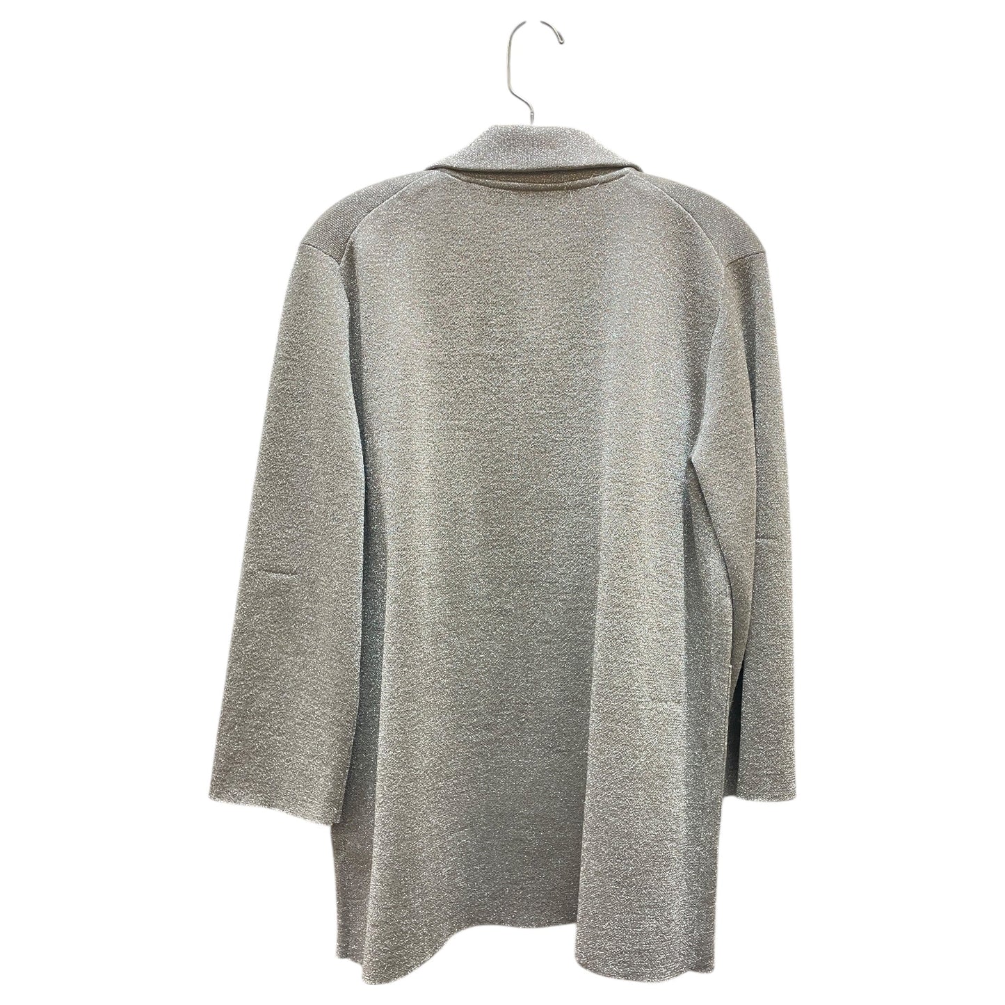 Cardigan By J. Crew In Silver, Size:S