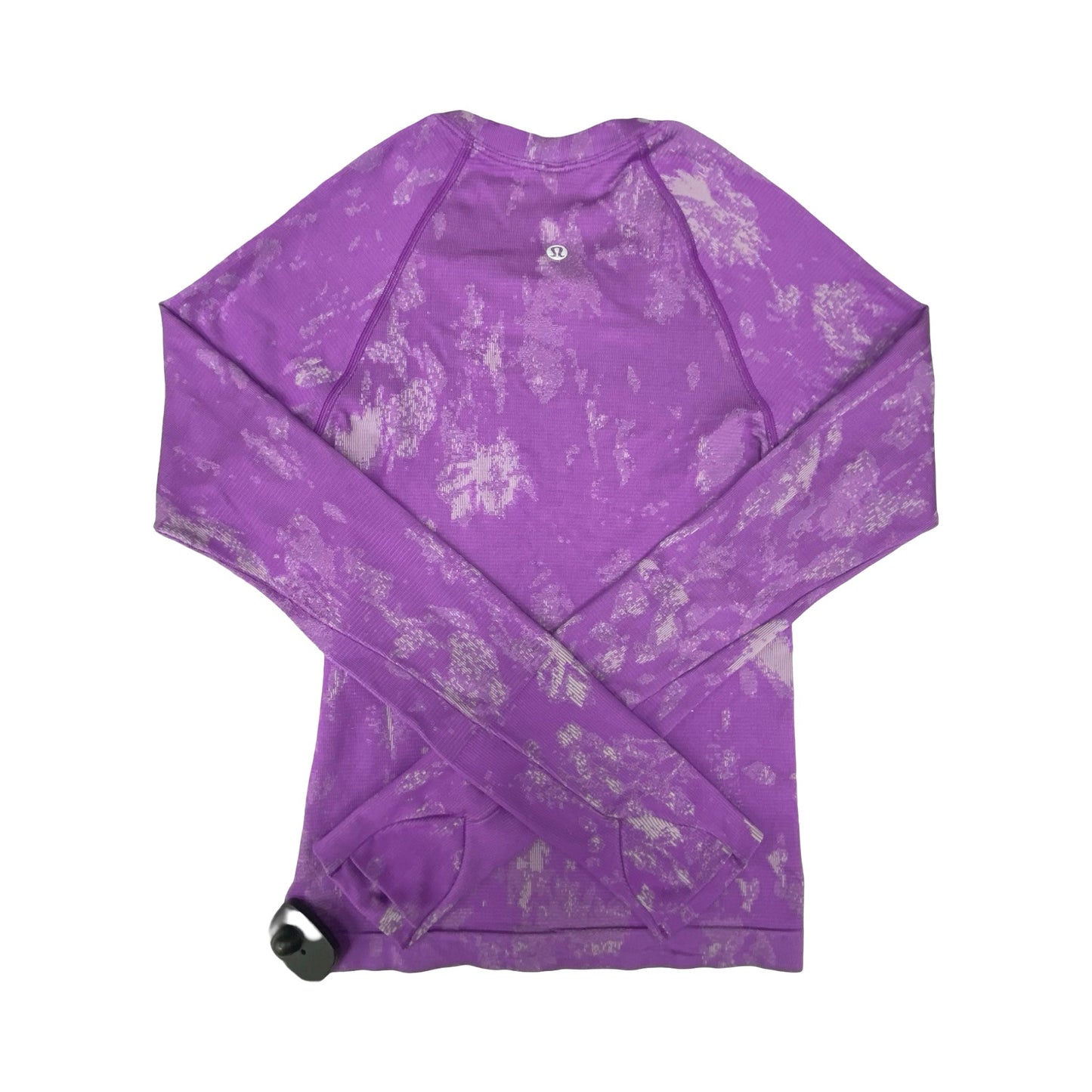 Athletic Top Ls Crewneck By Lululemon In Purple, Size:2