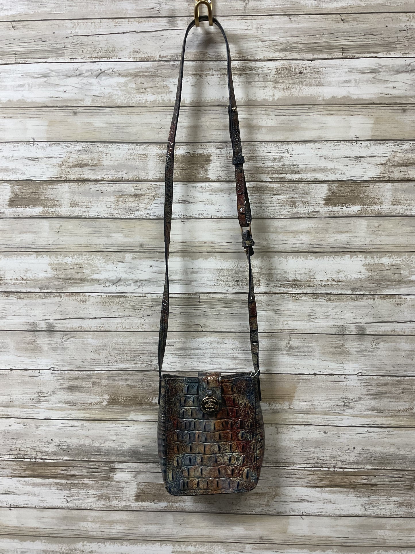 Handbag Designer By Brahmin In Multi, Size:Small