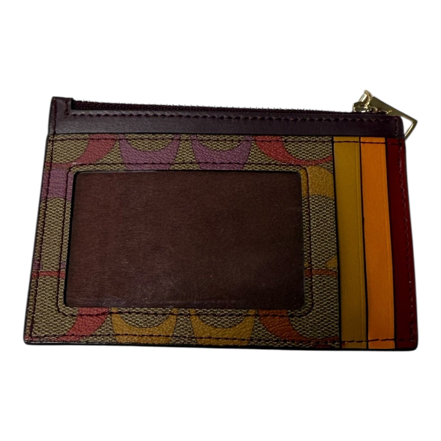 Id/Card Holder Designer By Coach In Multi
