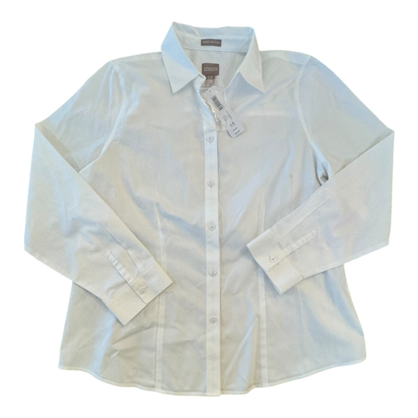 Top Ls By Chicos In White, Size:Xs