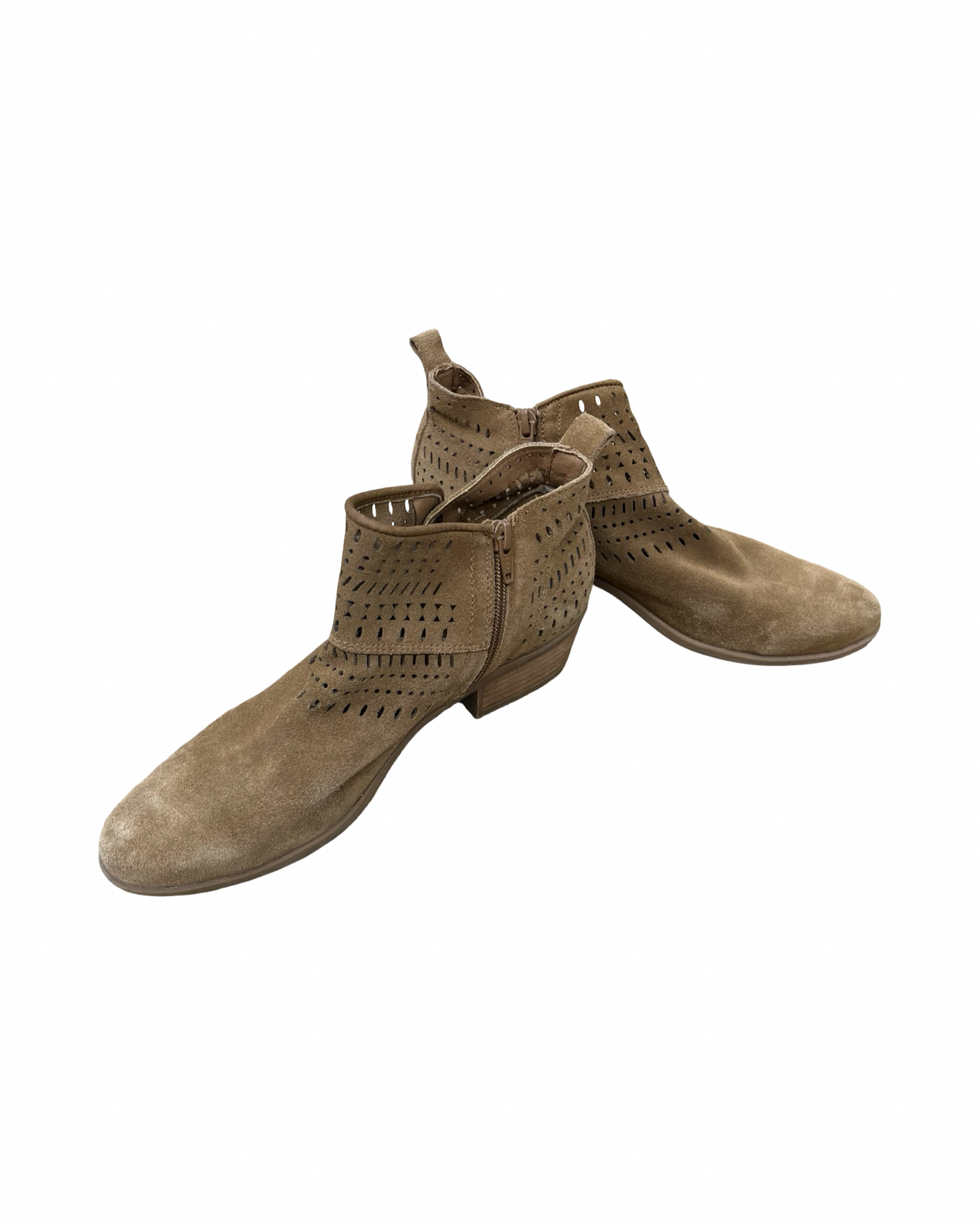 Shoes Heels Block By Bare Traps In Brown, Size:9.5