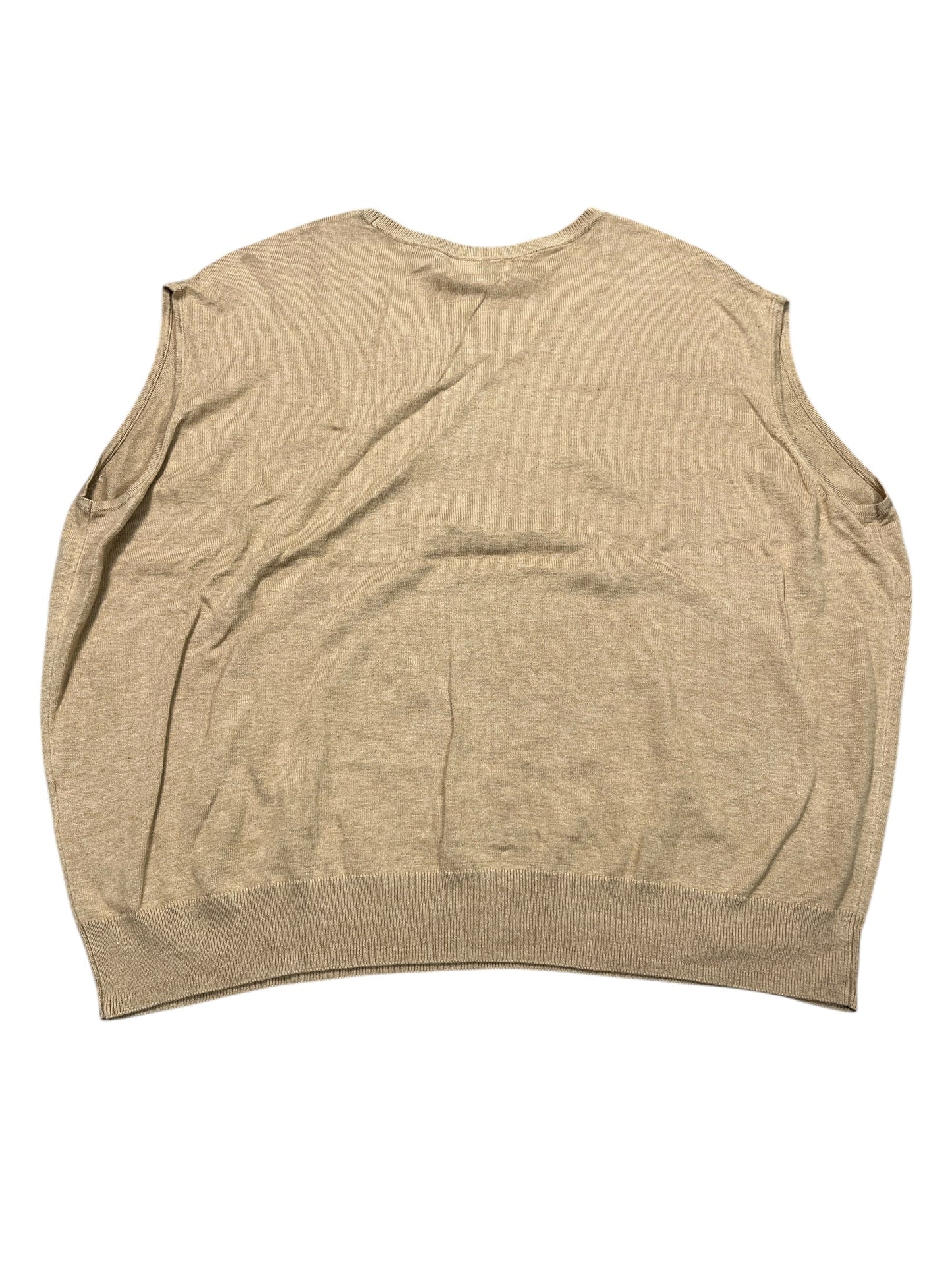 Top Sleeveless By Banana Republic In Brown, Size:Xl