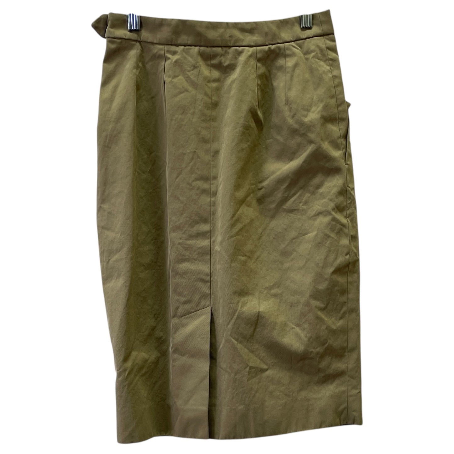 Skirt Luxury Designer By Yves Saint Laurent In Beige, Size:2