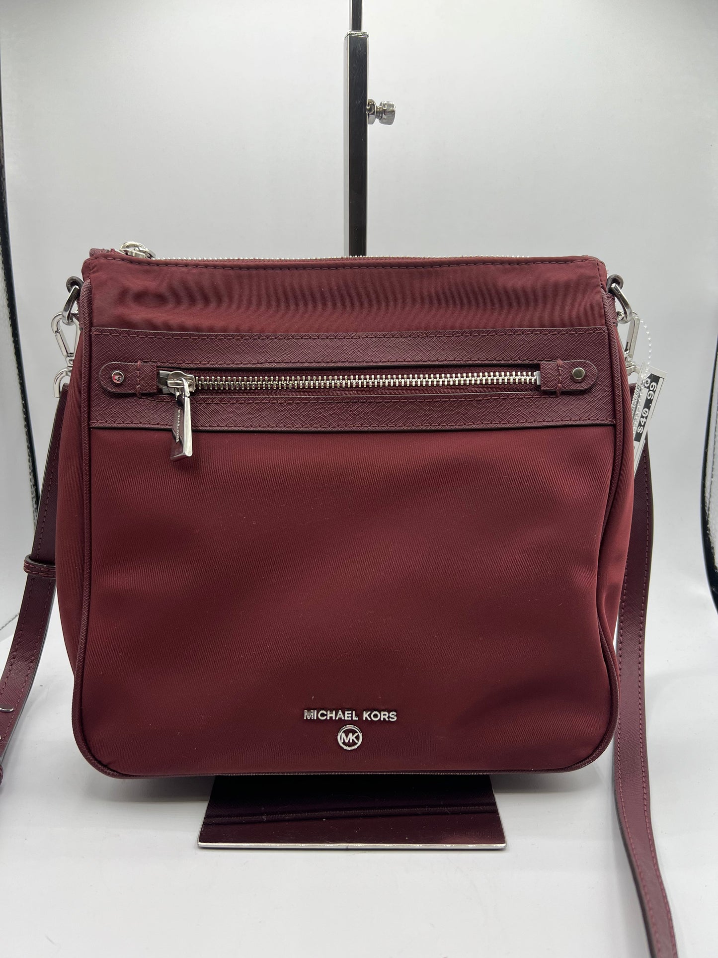 CROSSBODY DESIGNER by MICHAEL KORS In MAROON, Size: MEDIUM