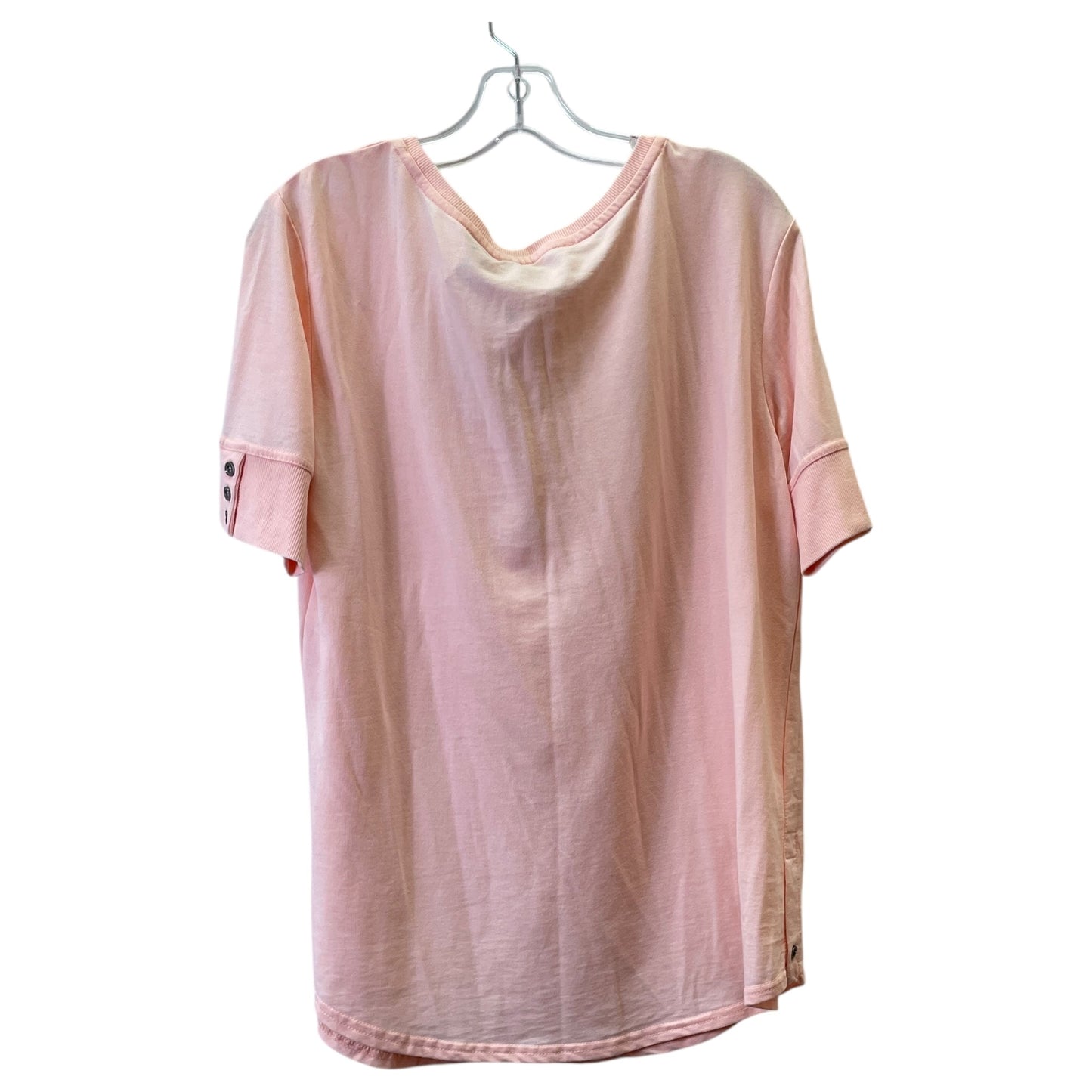 Top Ss Basic By Jane And Delancey In Peach, Size:L