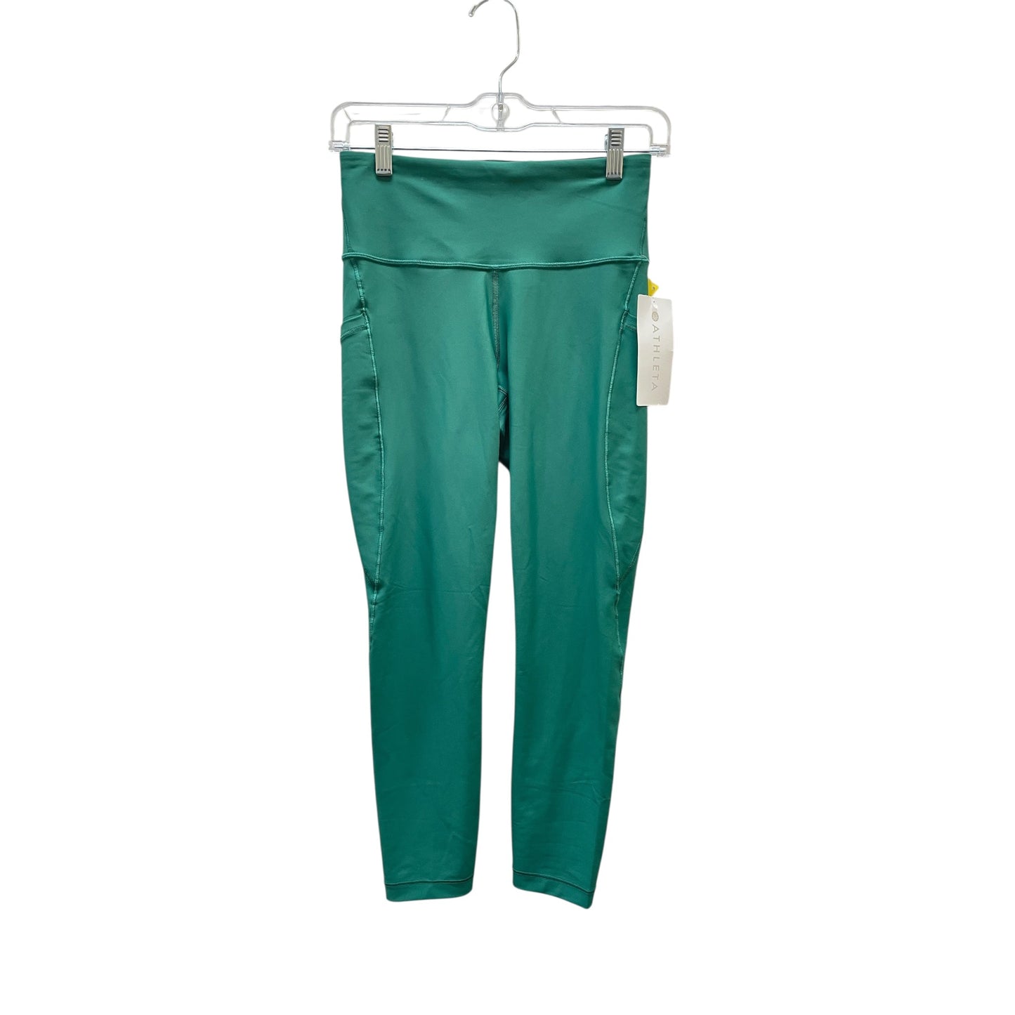 Athletic Leggings By Athleta In Green, Size:Sp