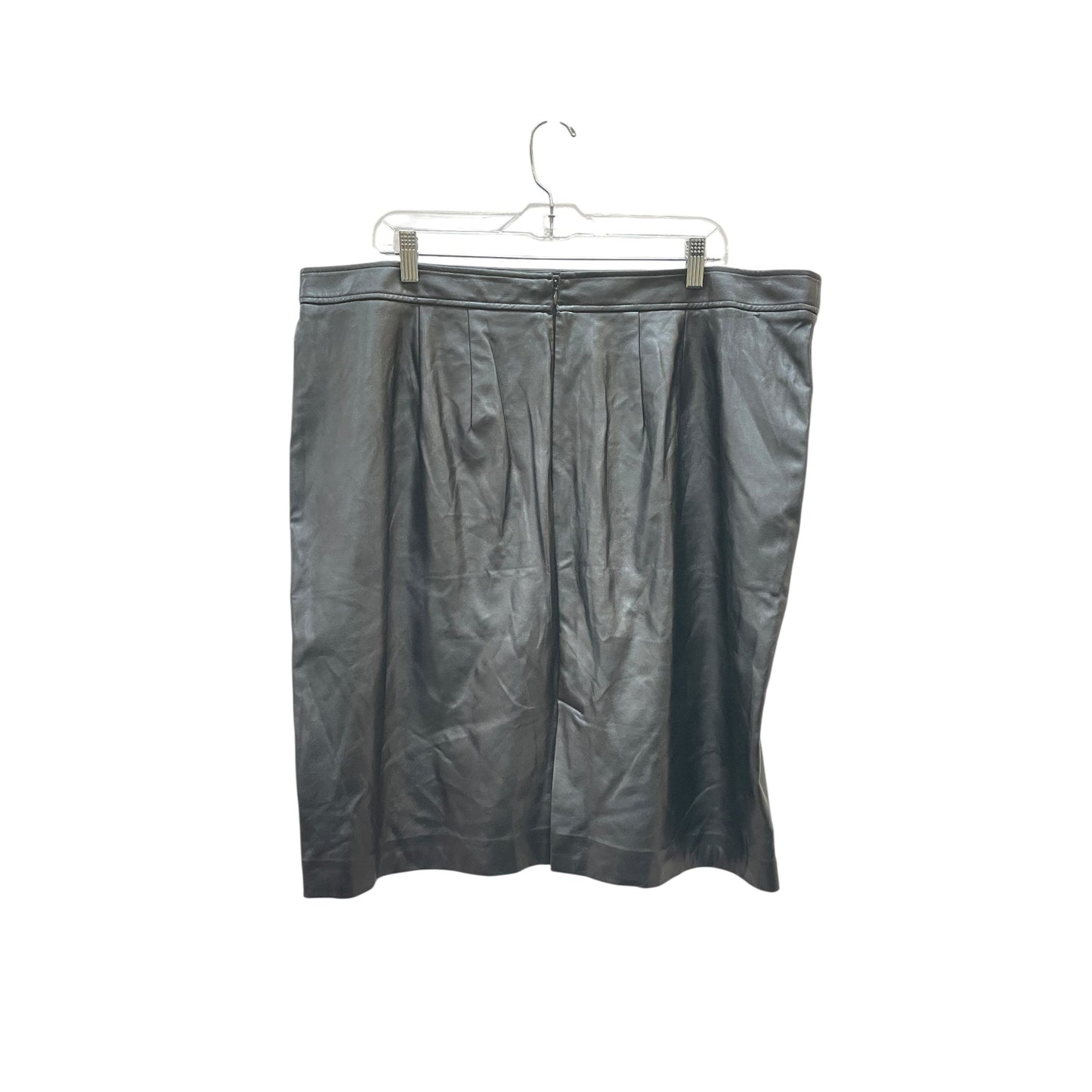 Skirt Midi By Roz And Ali In Black, Size:18