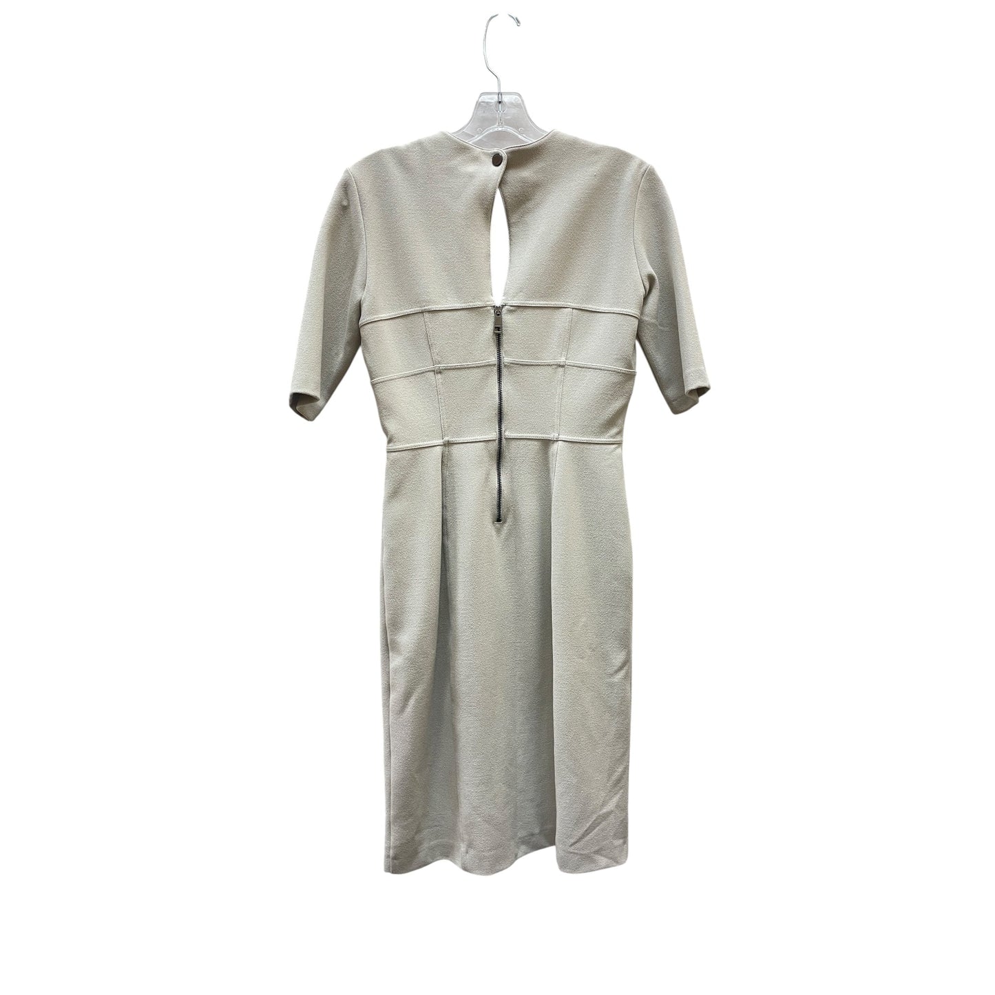 Dress Luxury Designer By Burberry In Beige, Size:8