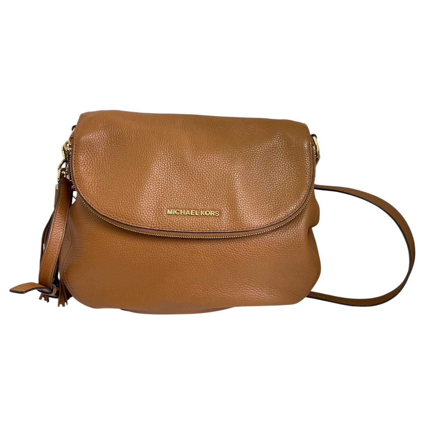Handbag Designer By Michael Kors In Tan, Size:Medium