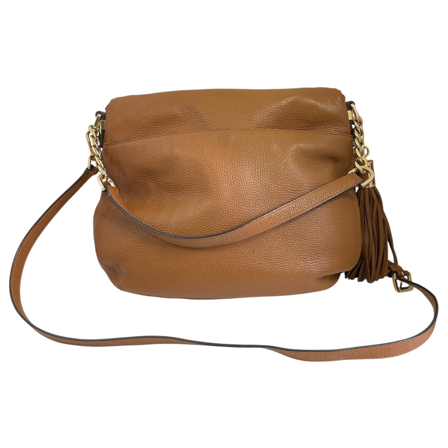Handbag Designer By Michael Kors In Tan, Size:Medium