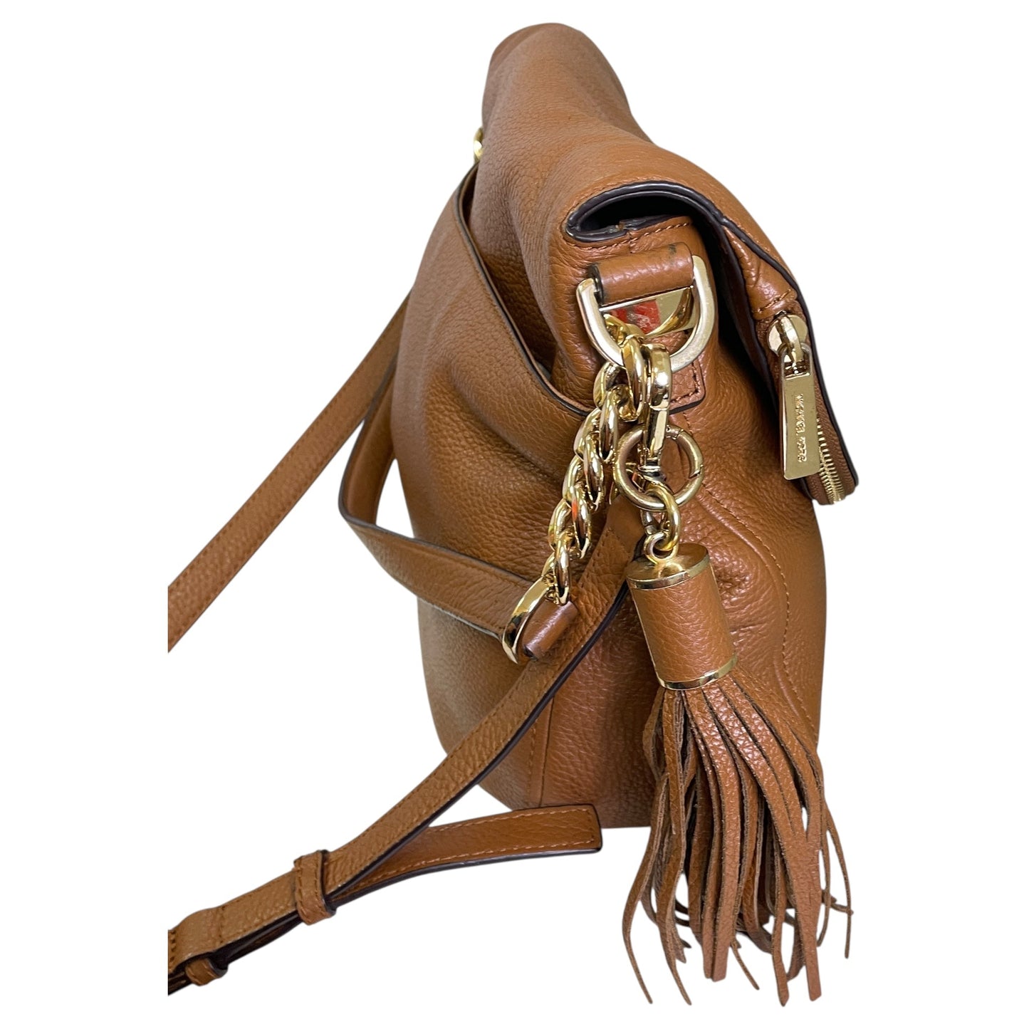 Handbag Designer By Michael Kors In Tan, Size:Medium